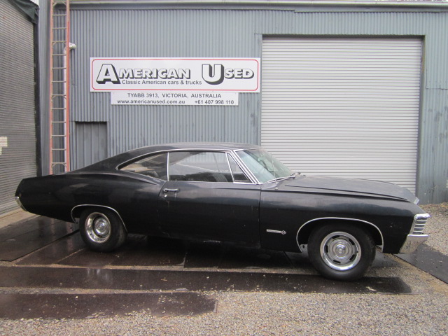 1967 CHEVROLET IMPALA SS 396 4 SP MANUAL COUPE