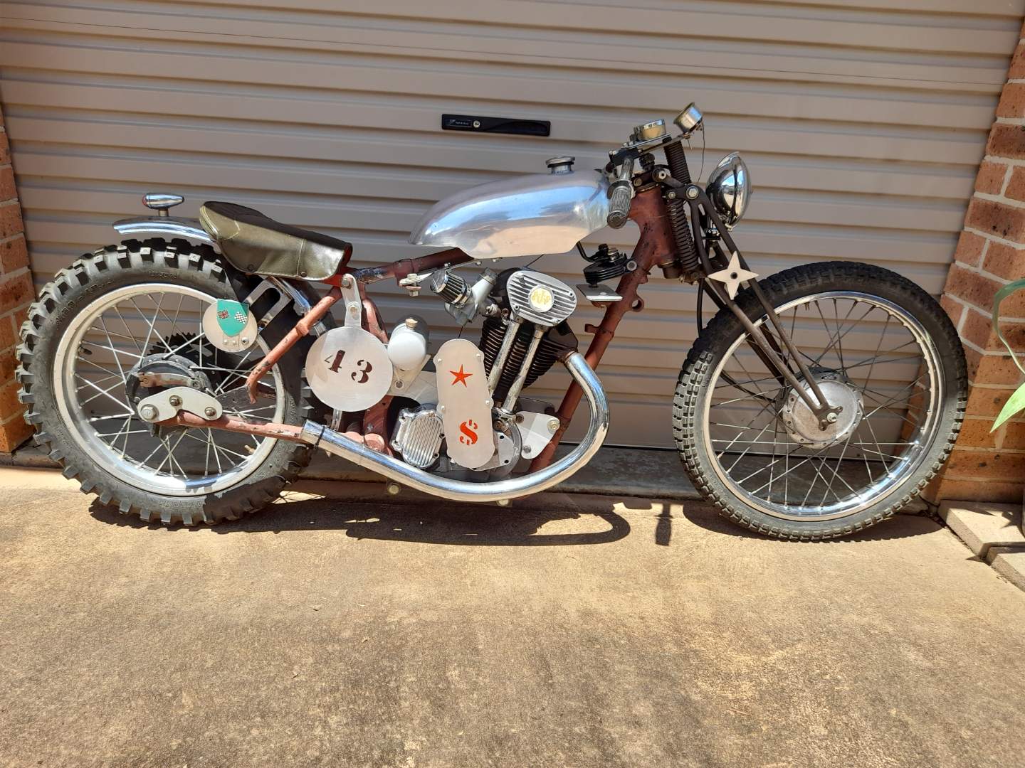 1939 AJS OK SUPREME 350CC RACER