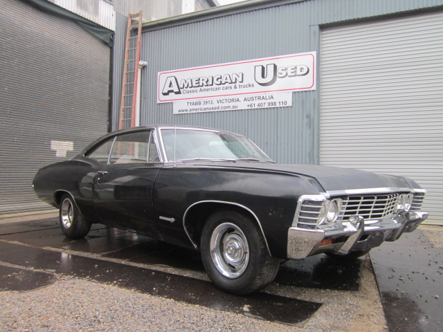 1967 CHEVROLET IMPALA SS 396 4 SP MANUAL COUPE