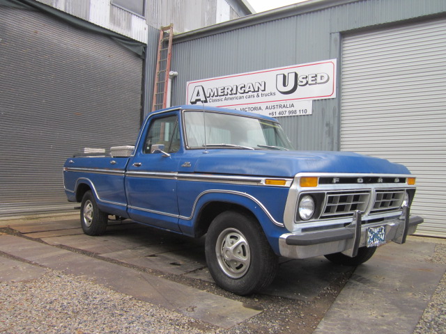 1977 FORD F150 RANGER LONG TUB LHD 302 AUTO UTILITY.