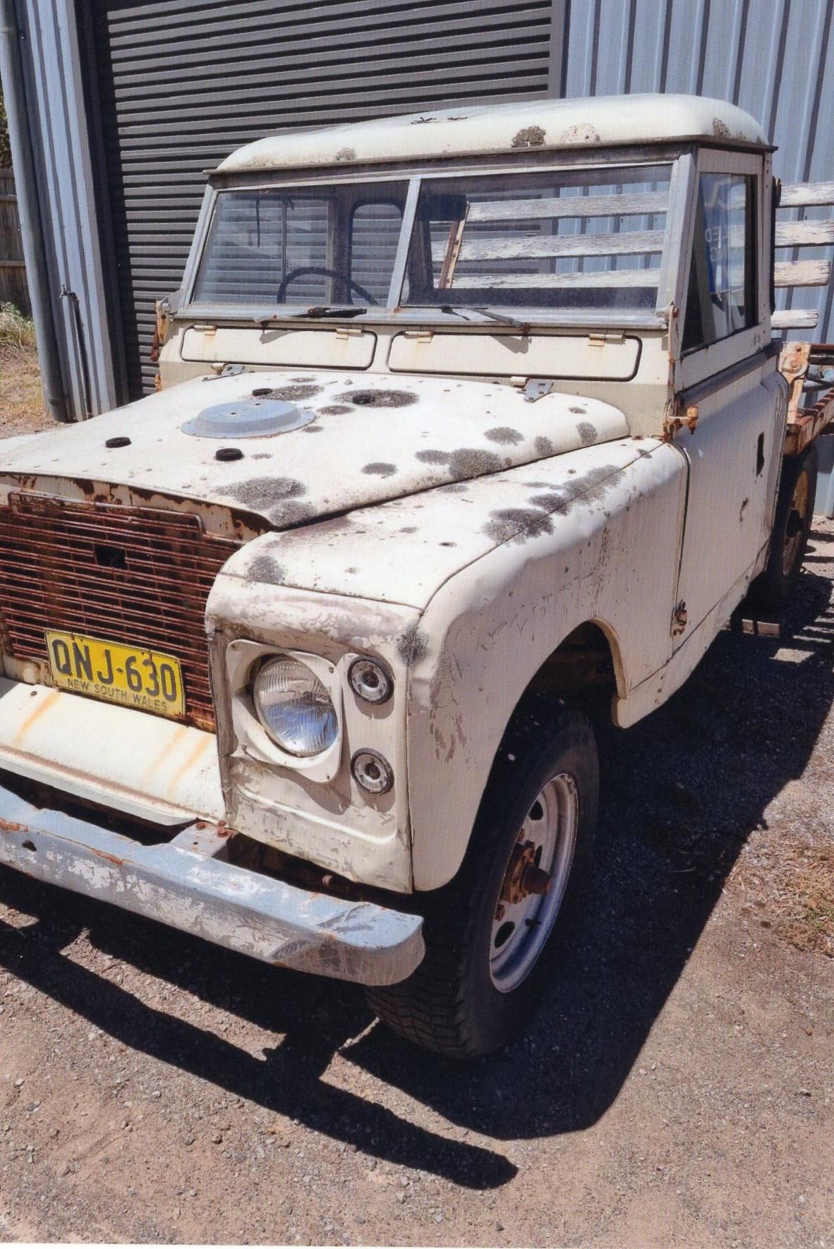 1968 LAND ROVER SERIES IIA LWB UTILITY
