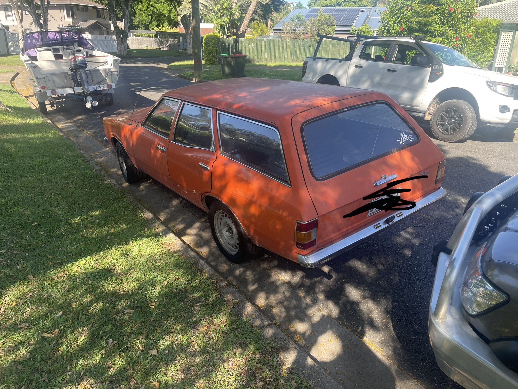 1976 FORD CORTINA TD XL 4 SP MANUAL 4D WAGON