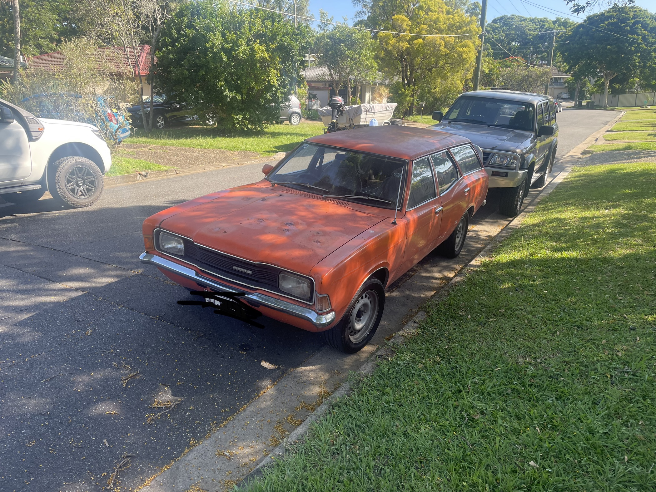 1976 FORD CORTINA TD XL 4 SP MANUAL 4D WAGON