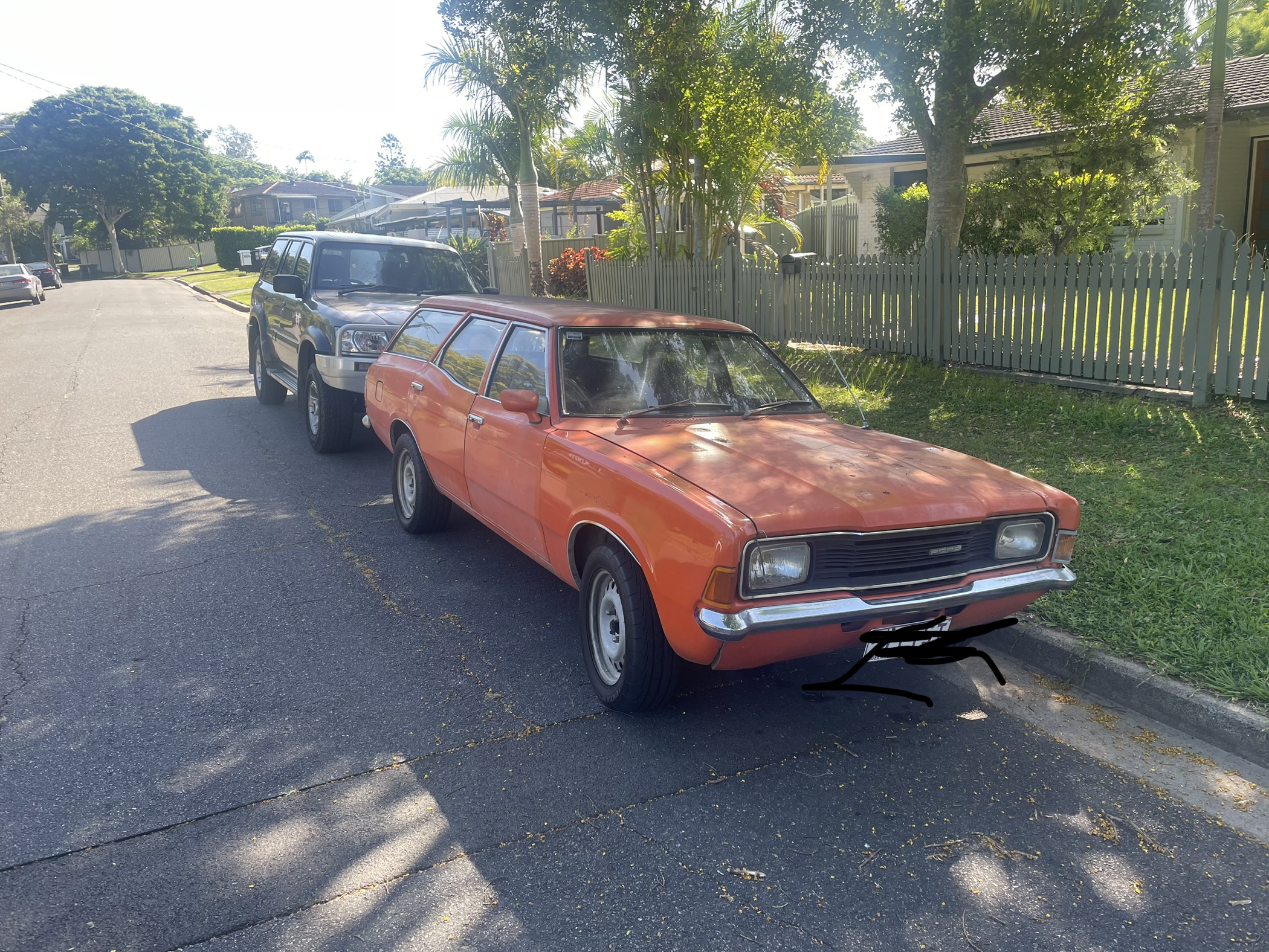 1976 FORD CORTINA TD XL 4 SP MANUAL 4D WAGON