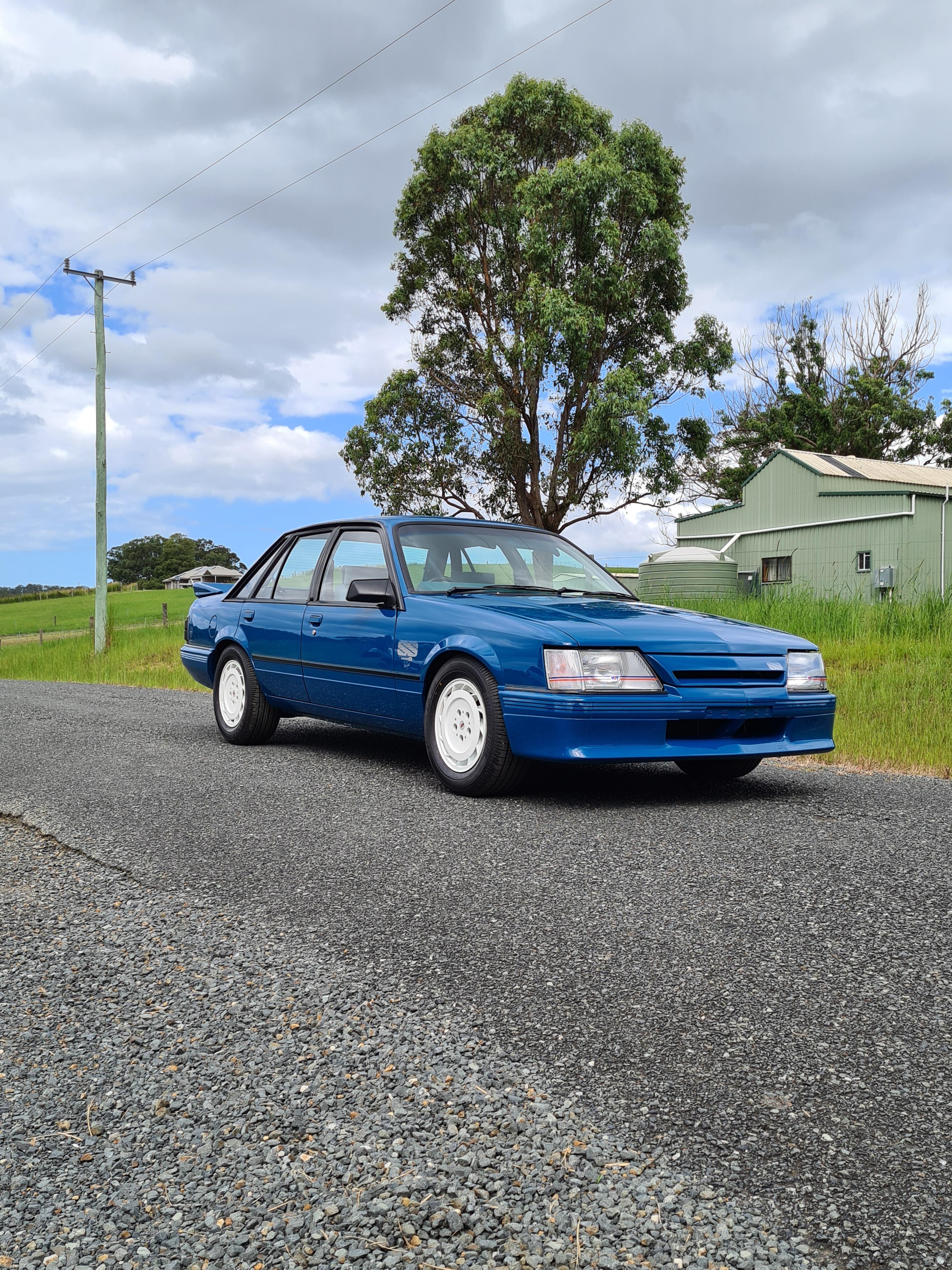 1984 HOLDEN COMMODORE VK GORUP A BLUE MEANIE REPLICA