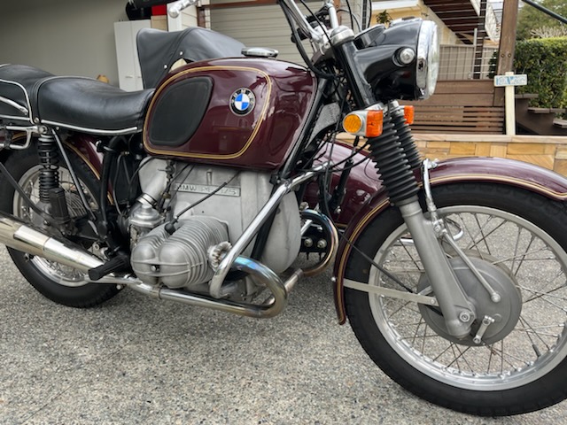 1971 BMW R60 900 WITH 1953 TILBROOK SIDECAR - JBW5248909 - JUST BIKES