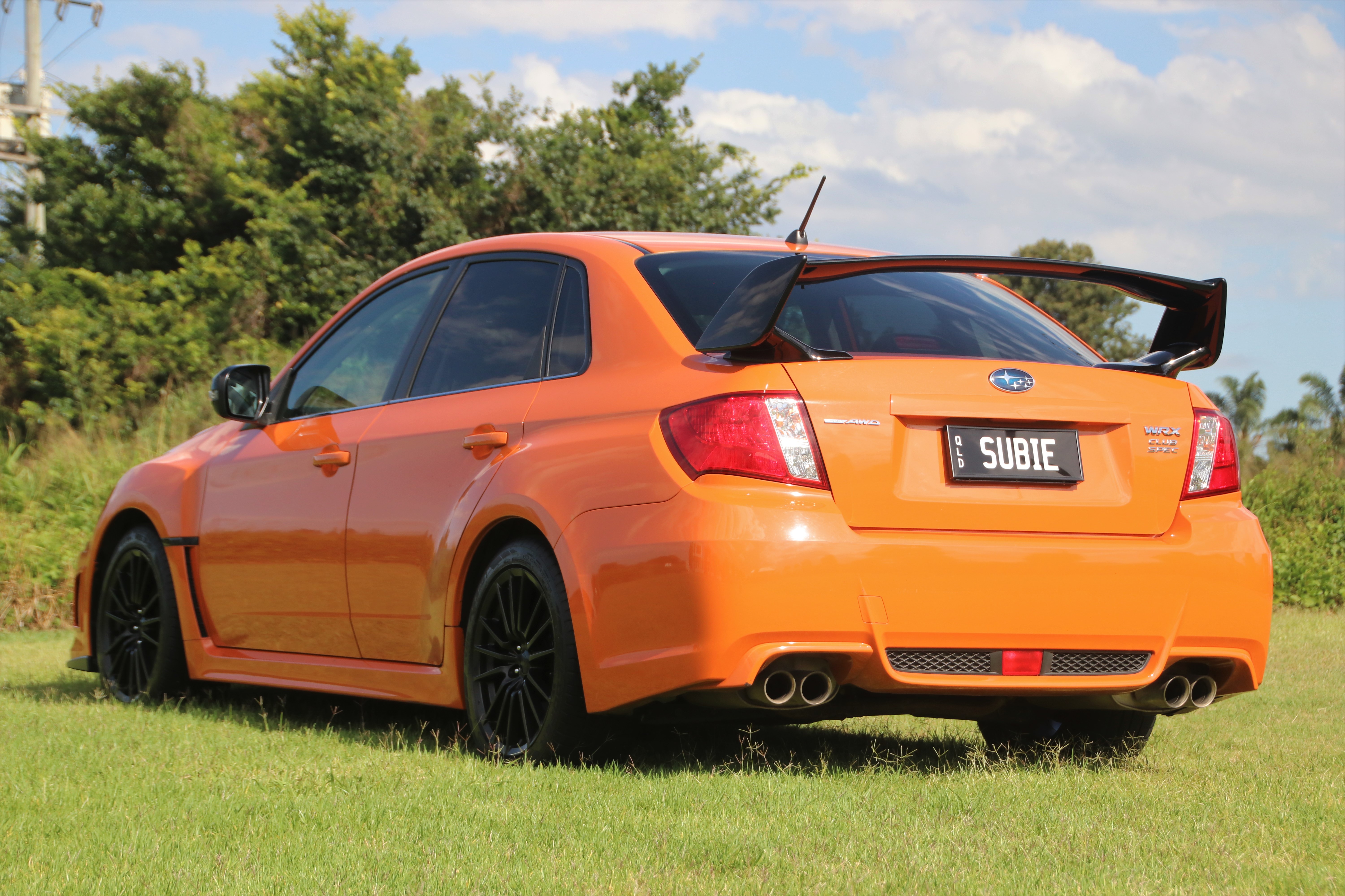 2012 SUBARU WRX MY13 CLUB SPEC (AWD) SEDAN