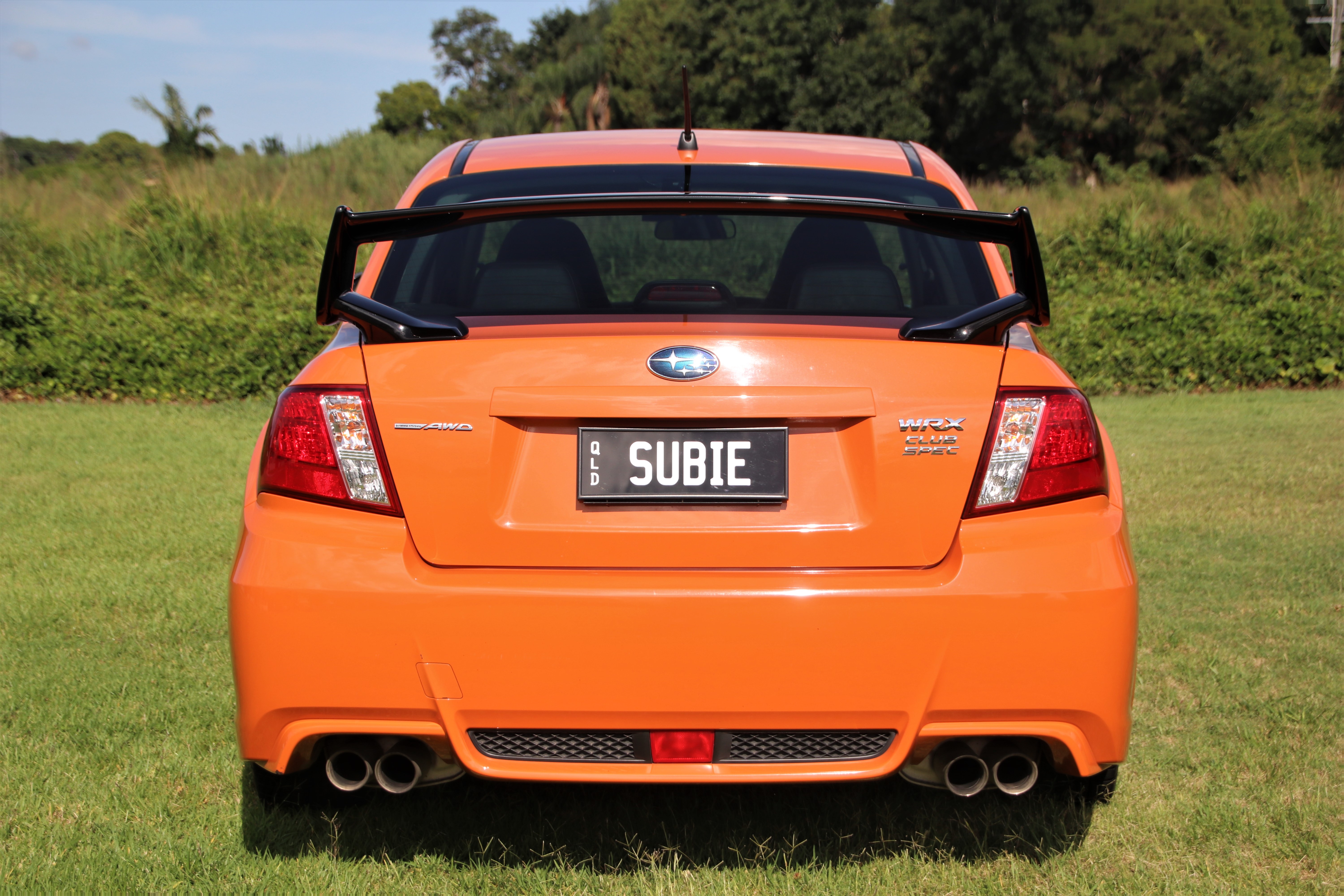 2012 SUBARU WRX MY13 CLUB SPEC (AWD) SEDAN