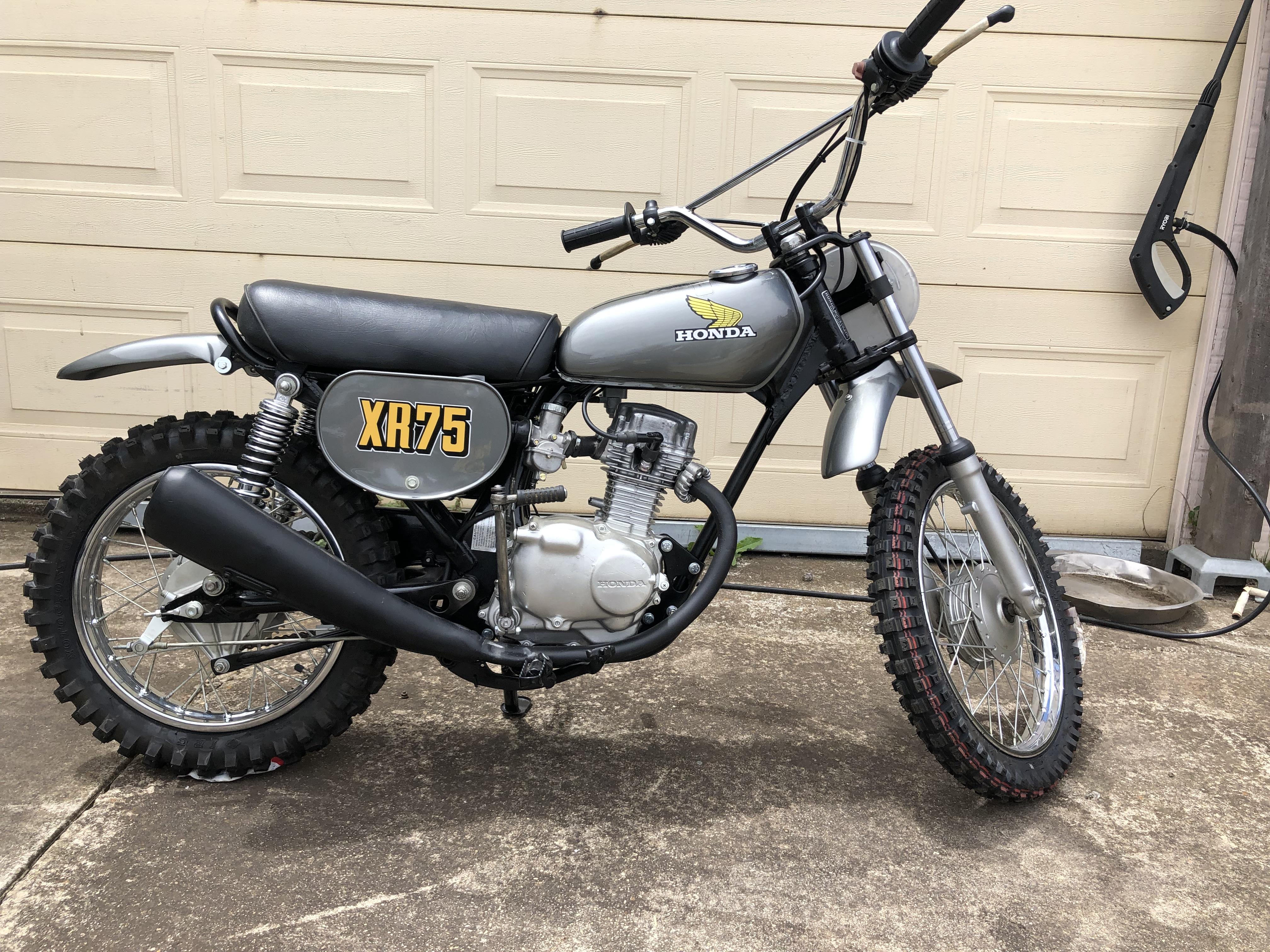 1974 HONDA XR75 K1 OFFROAD