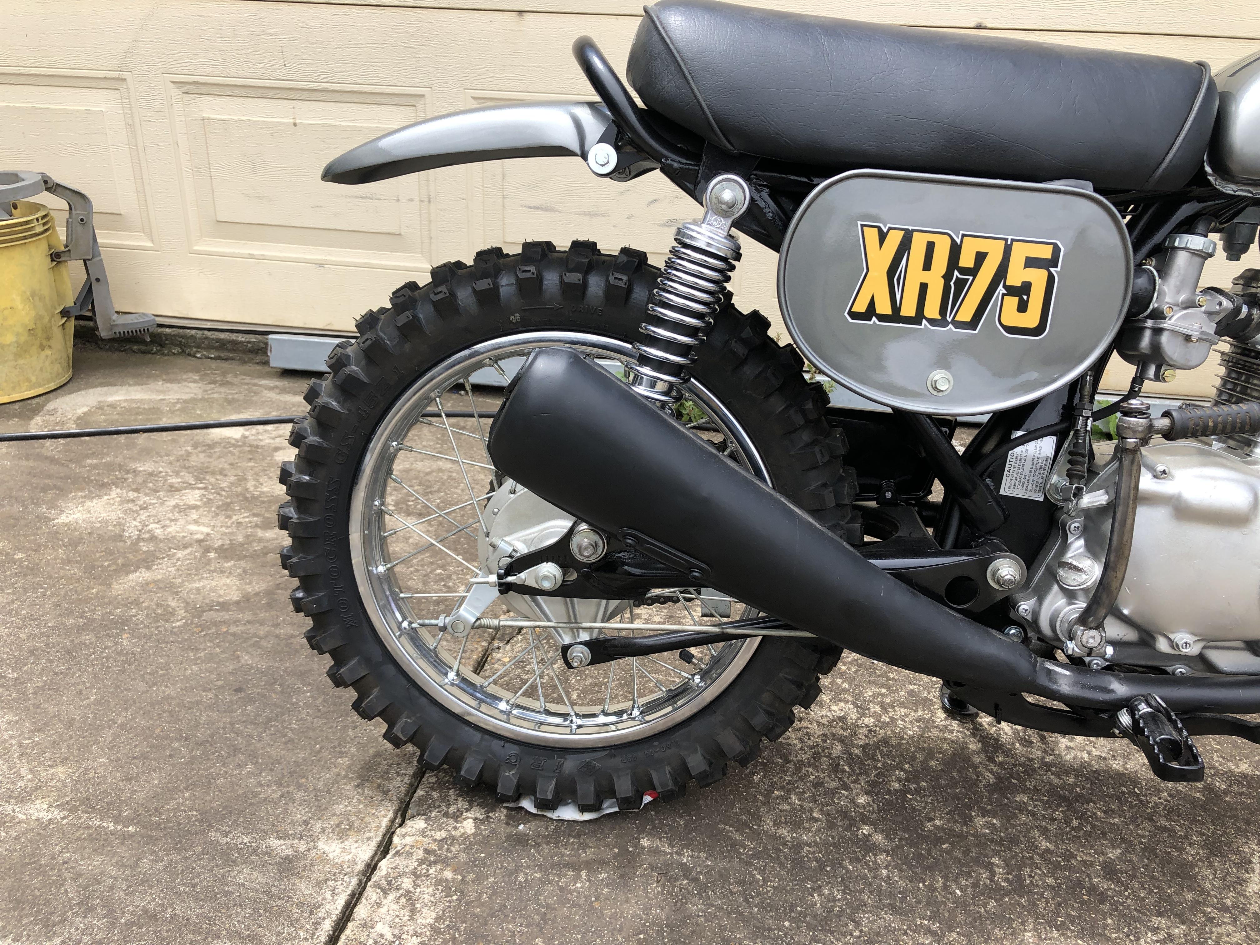 1974 HONDA XR75 K1 OFFROAD