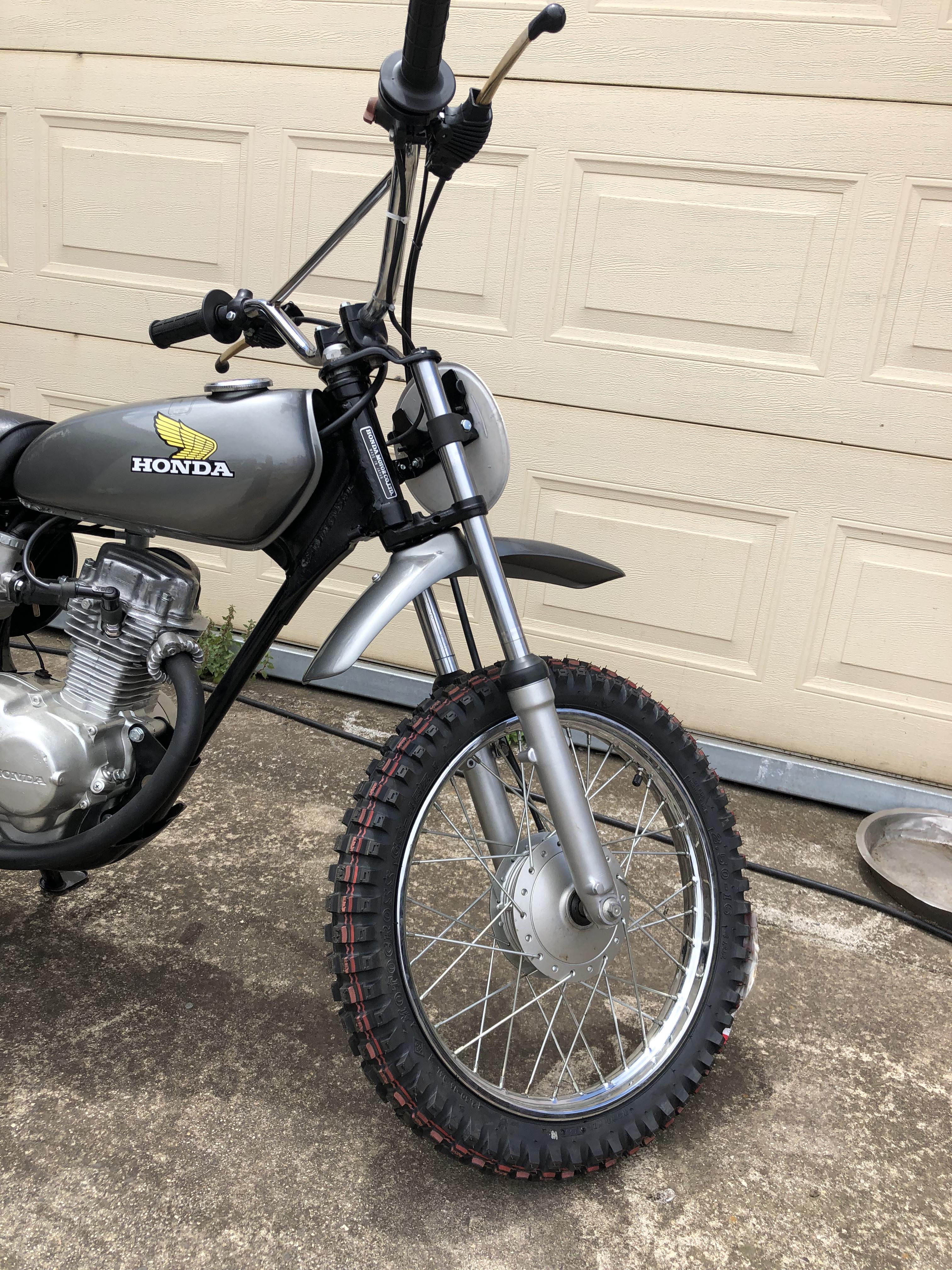 1974 HONDA XR75 K1 OFFROAD