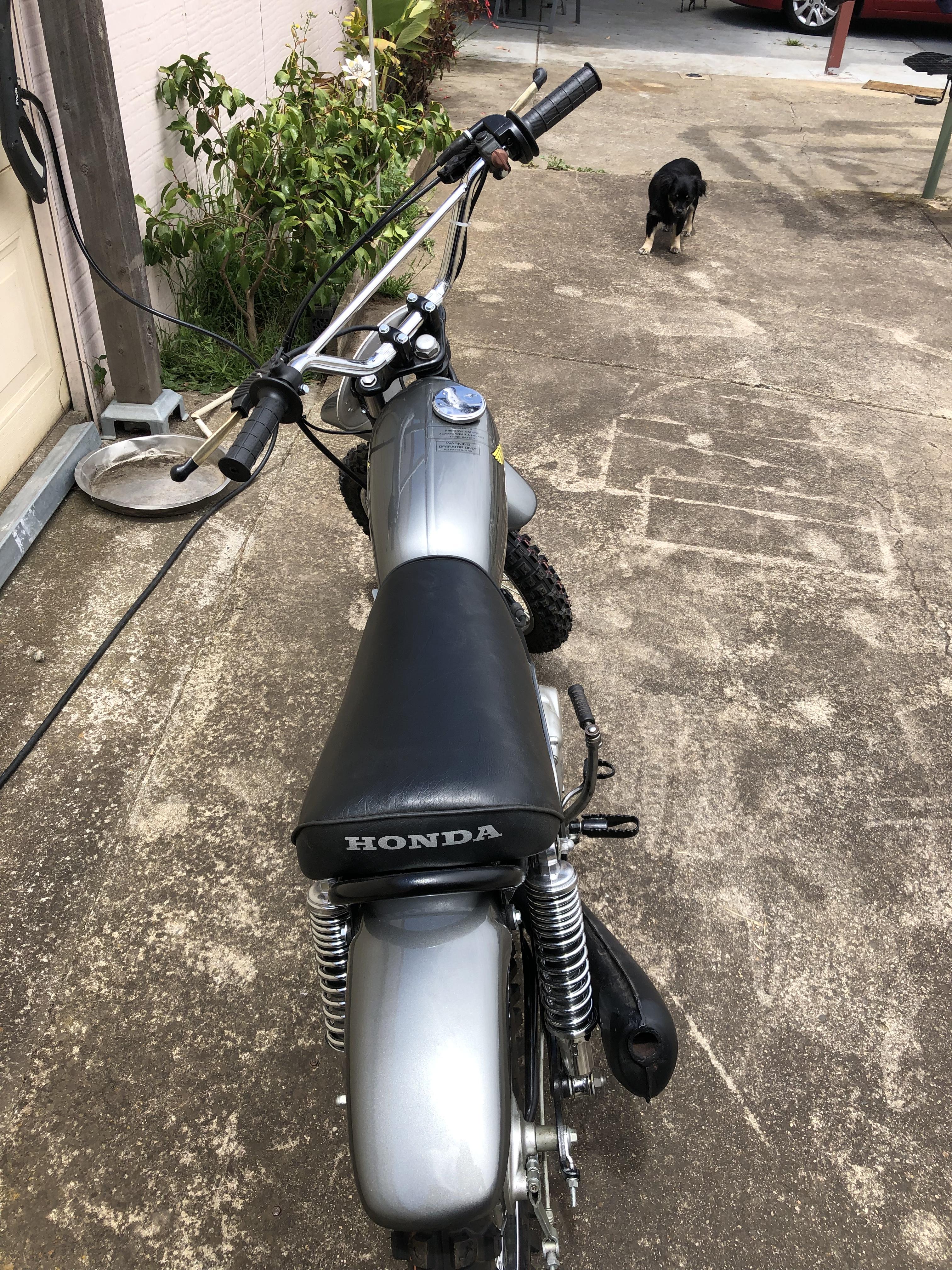 1974 HONDA XR75 K1 OFFROAD