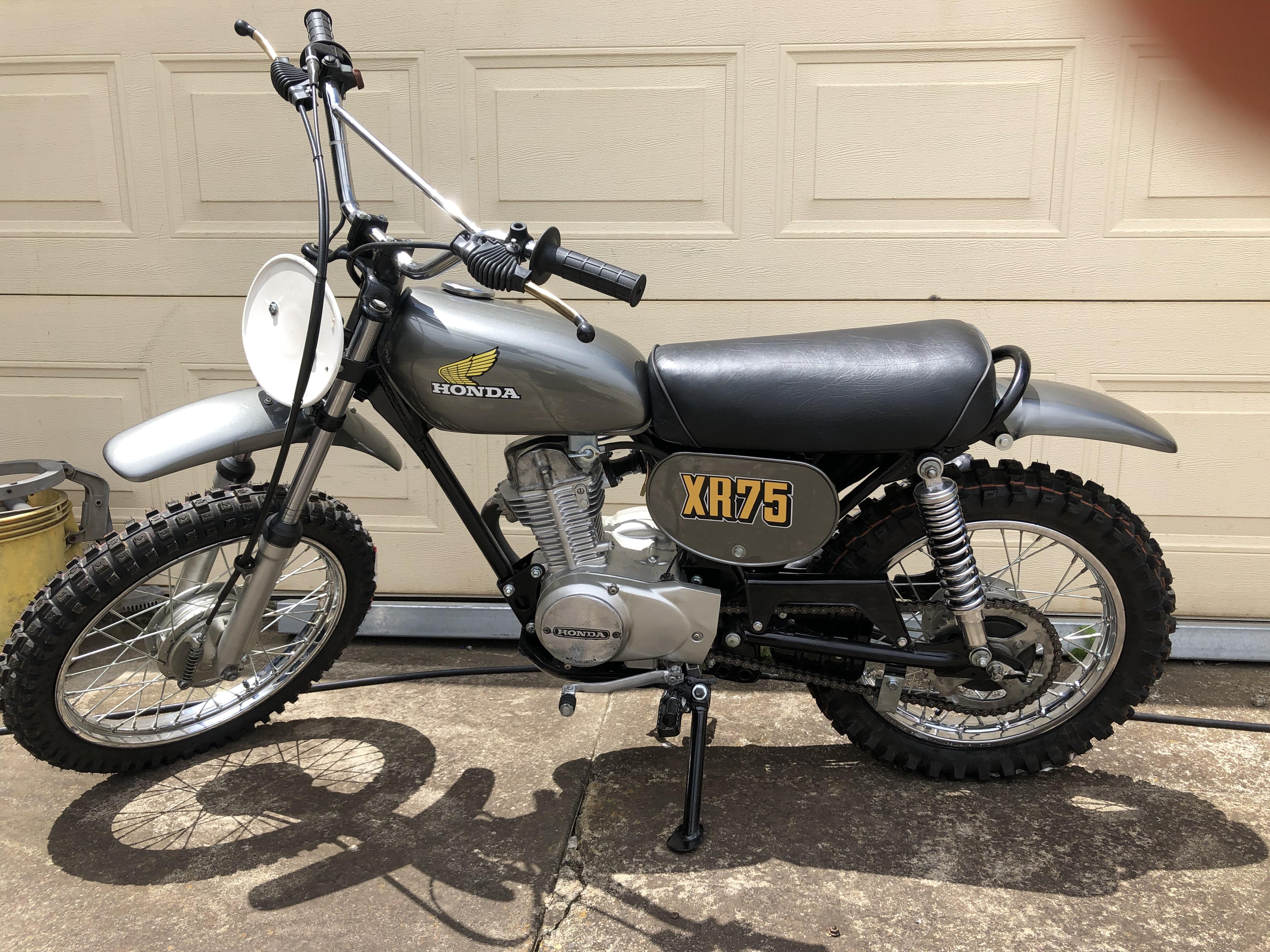 1974 HONDA XR75 K1 OFFROAD