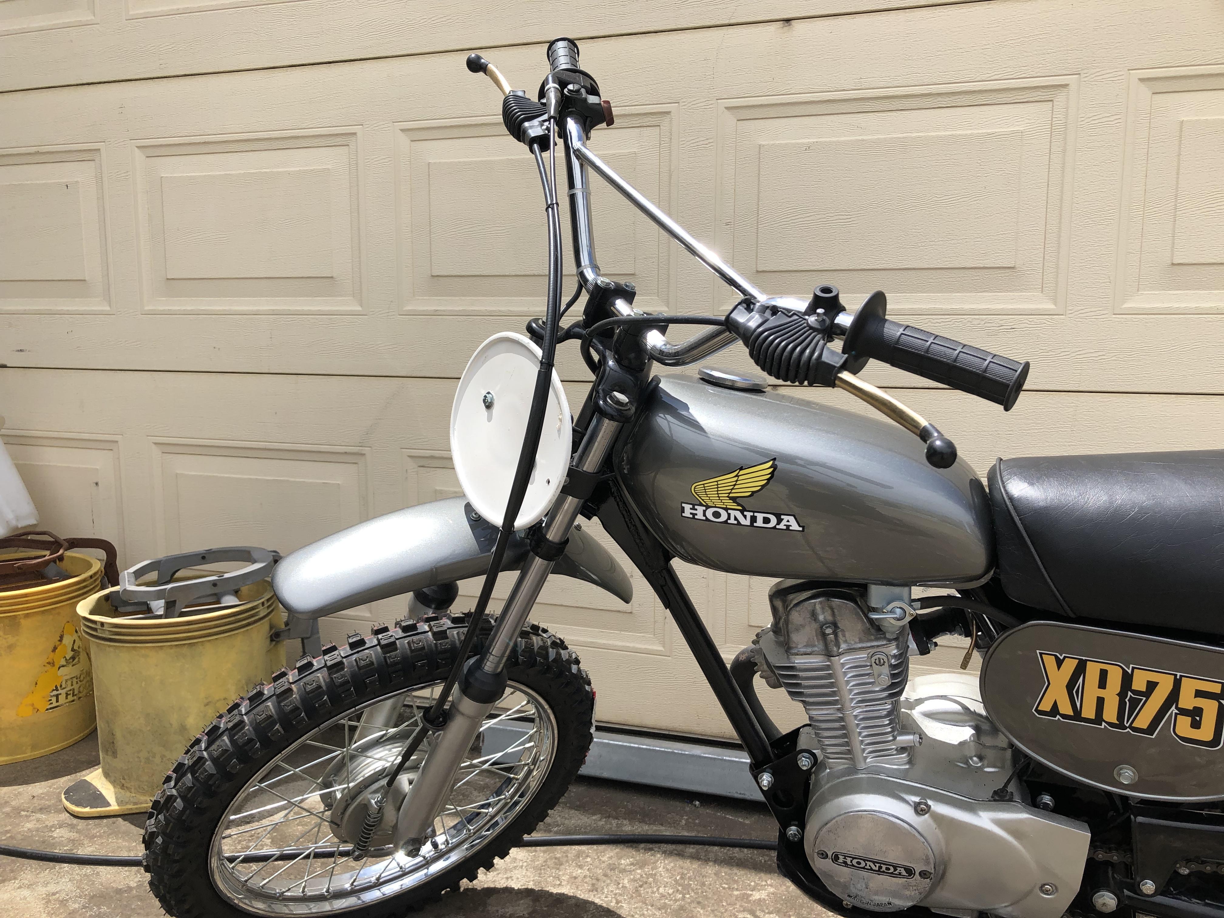 1974 HONDA XR75 K1 OFFROAD