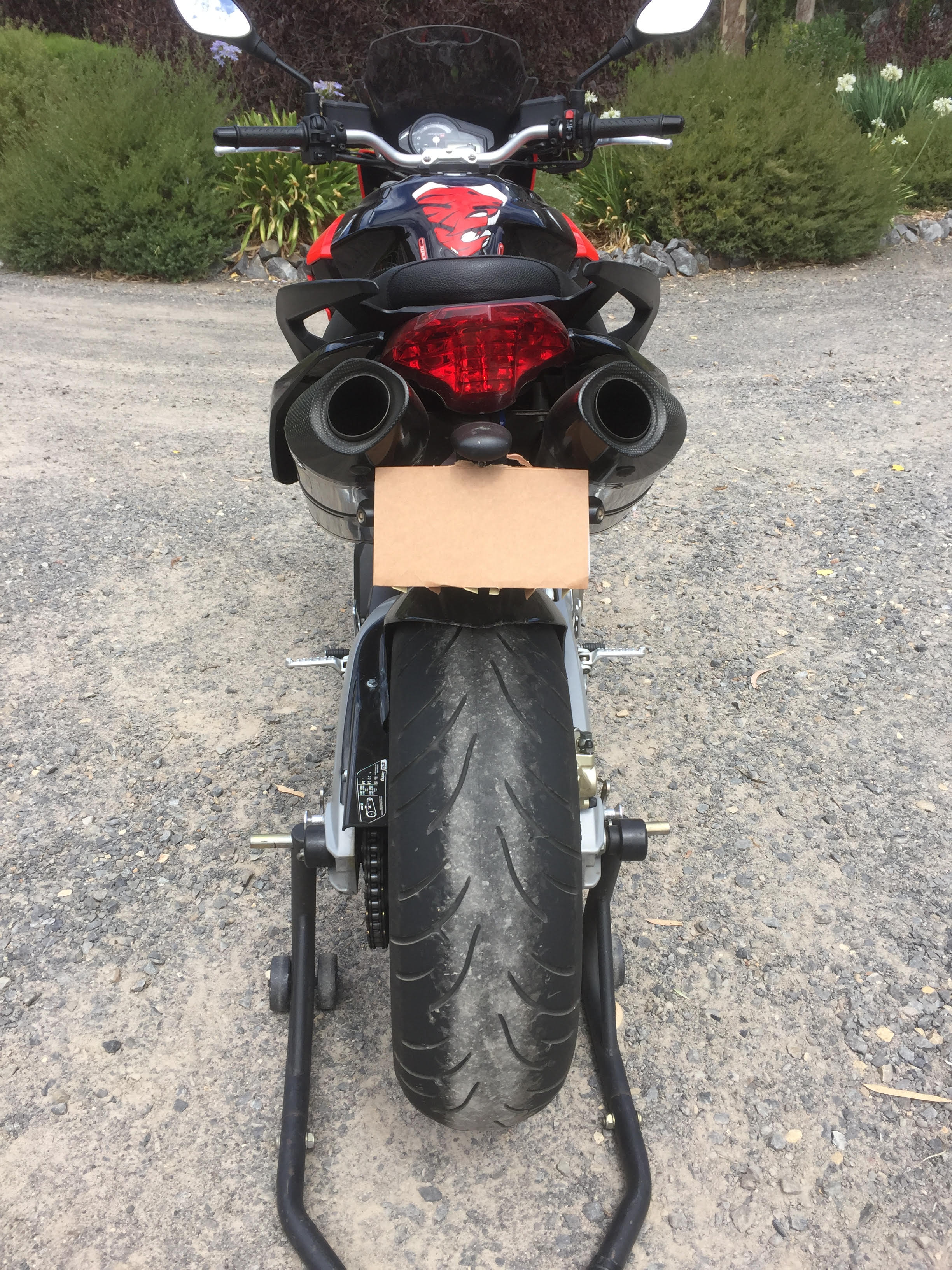 2011 APRILIA SHIVER SPORT SPORTS