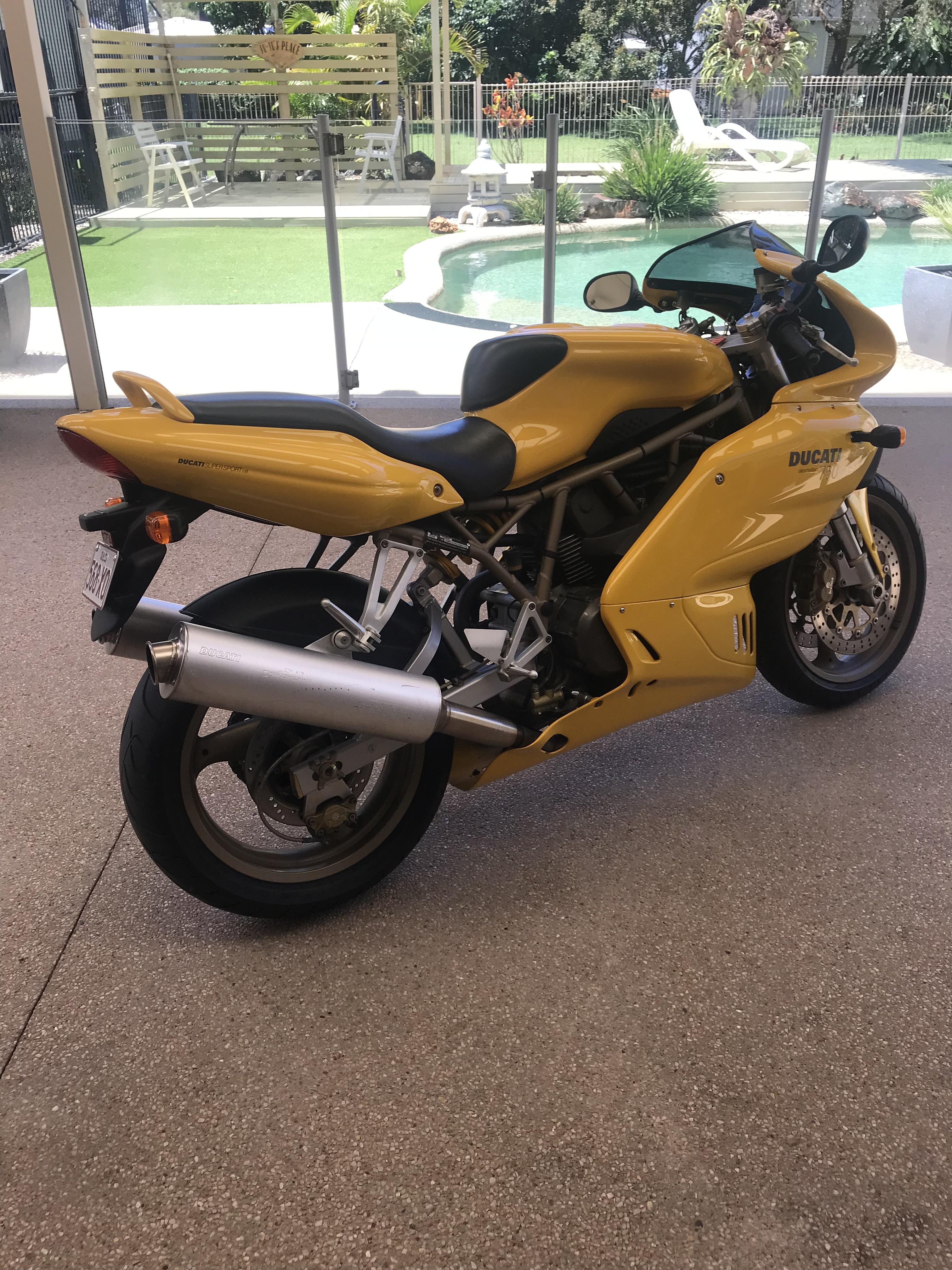 2000 DUCATI 750 SS F/FAIRING SPORTS