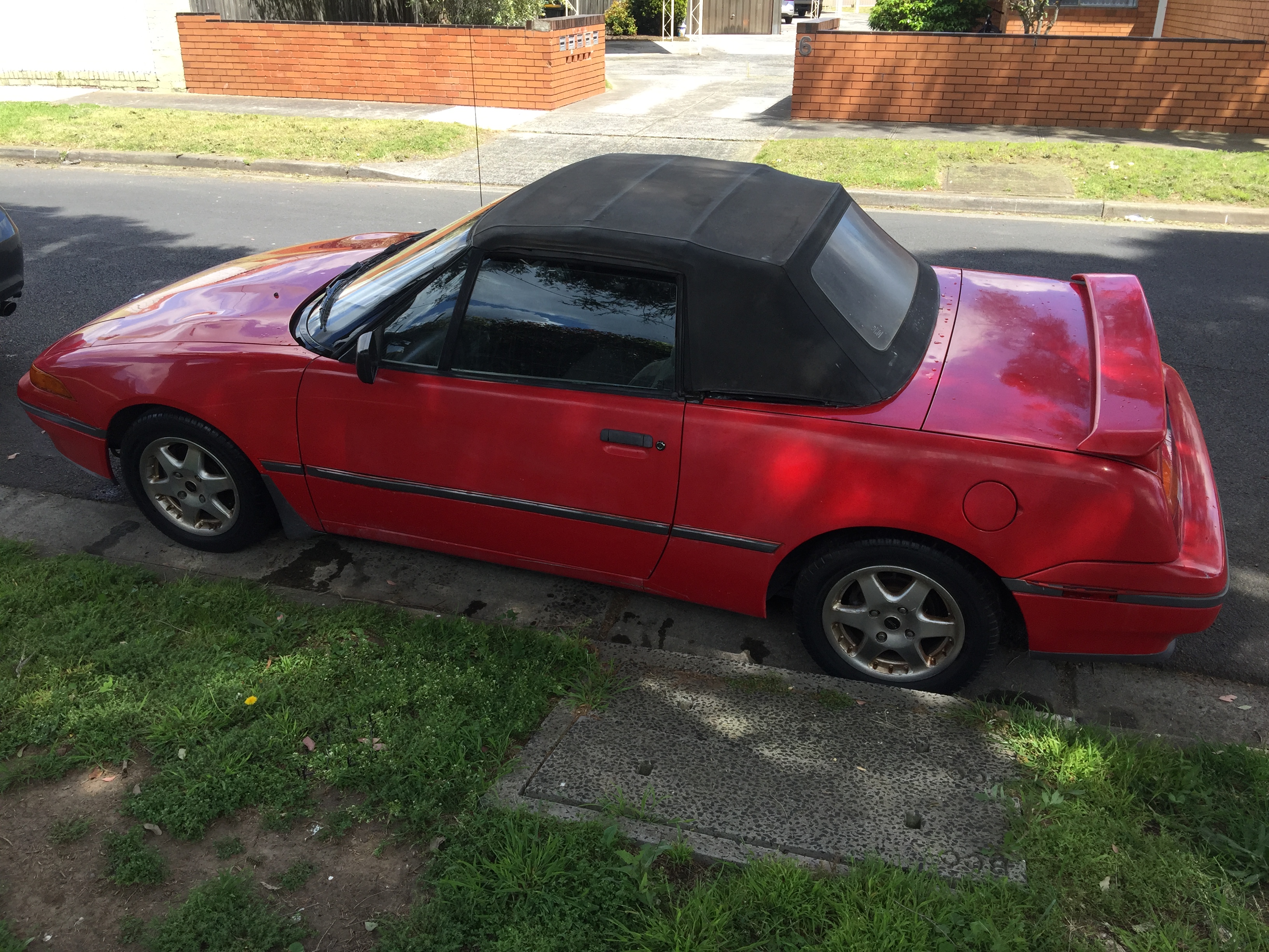 1990 FORD CAPRI SAII 5 SP MANUAL 2D CONVERTIBLE