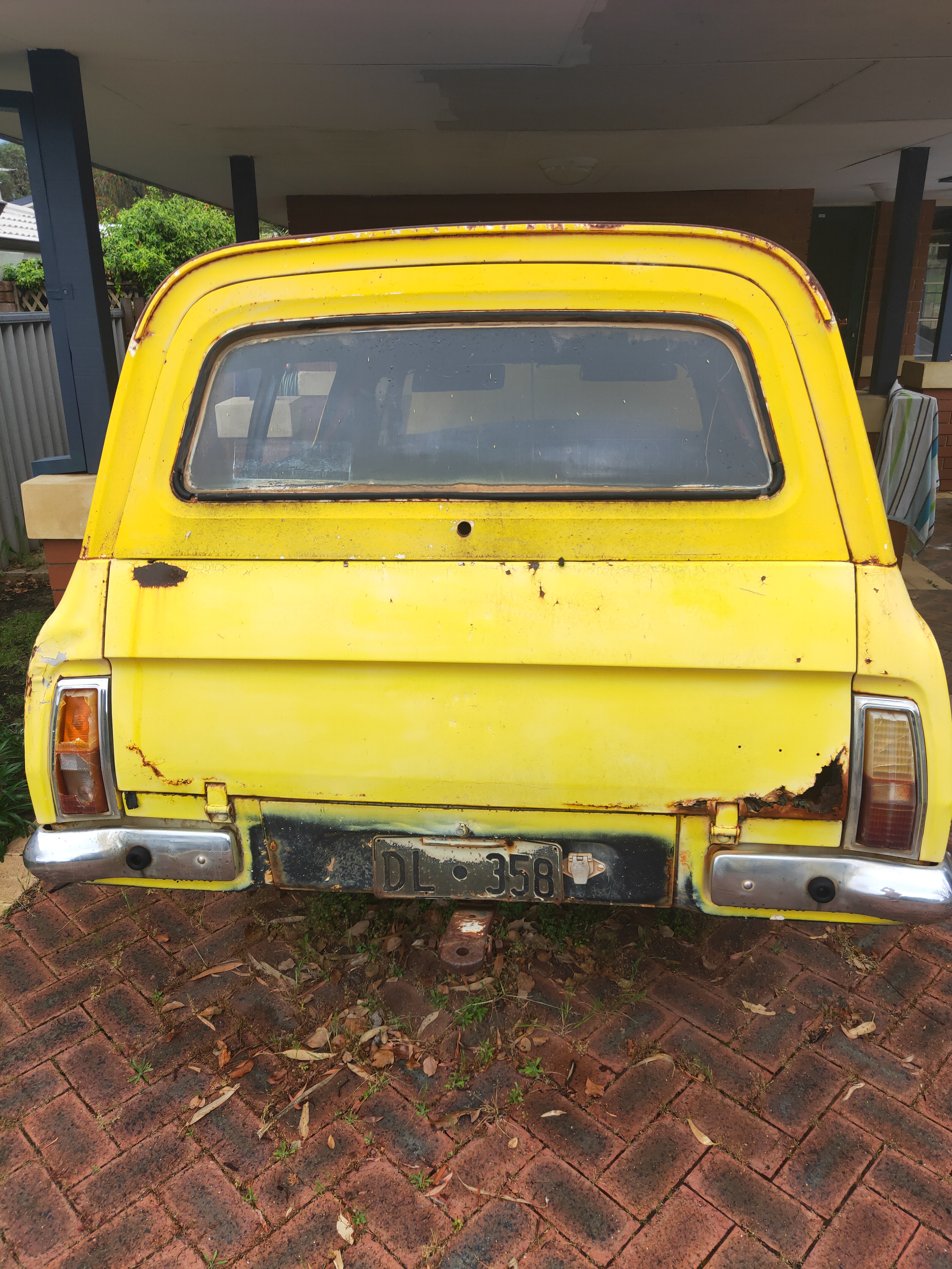 1970 HOLDEN HG PANEL VAN 