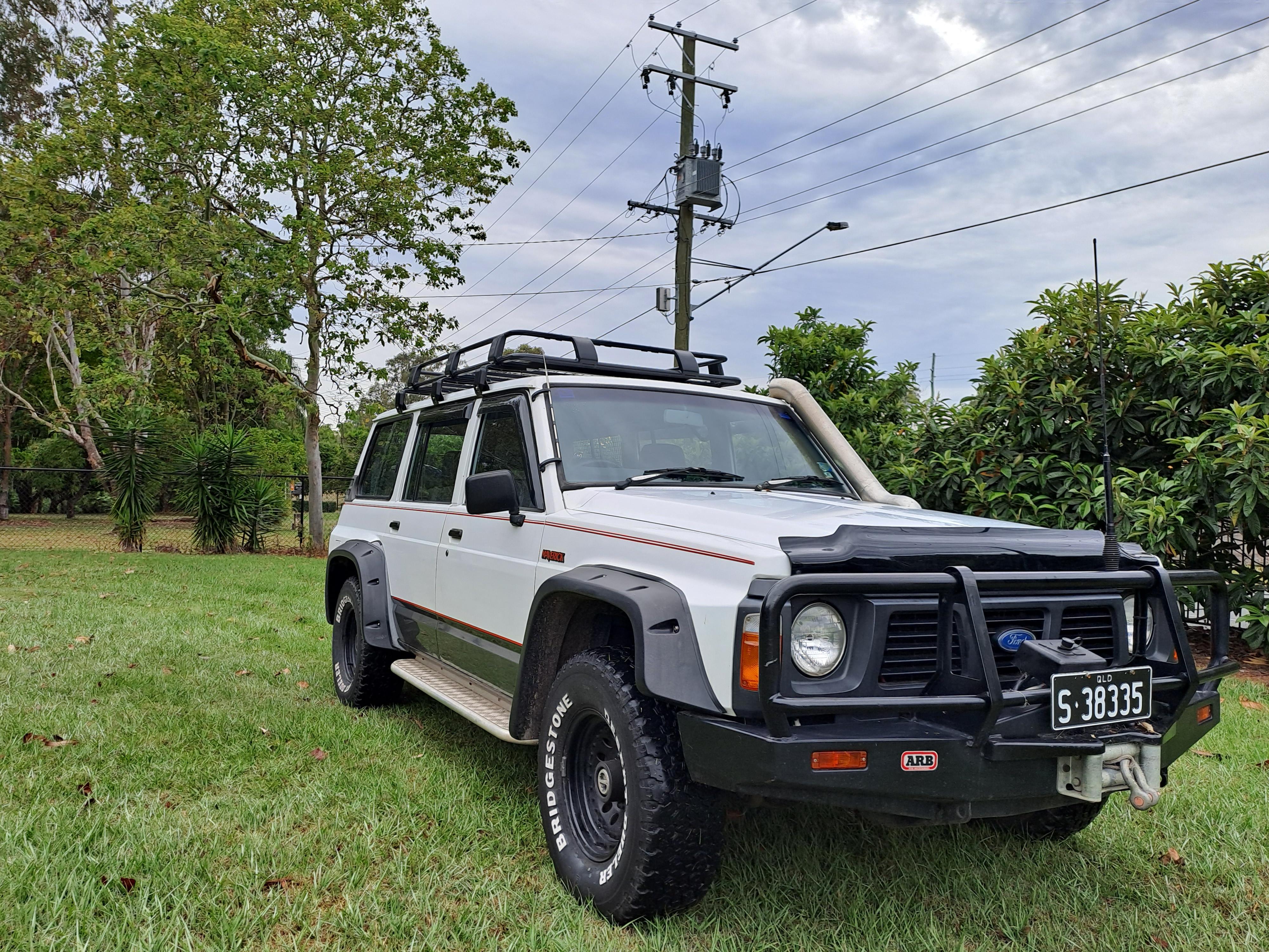 1990 FORD MAVERICK (4x4) 5 SP MANUAL 4x4 4D WAGON