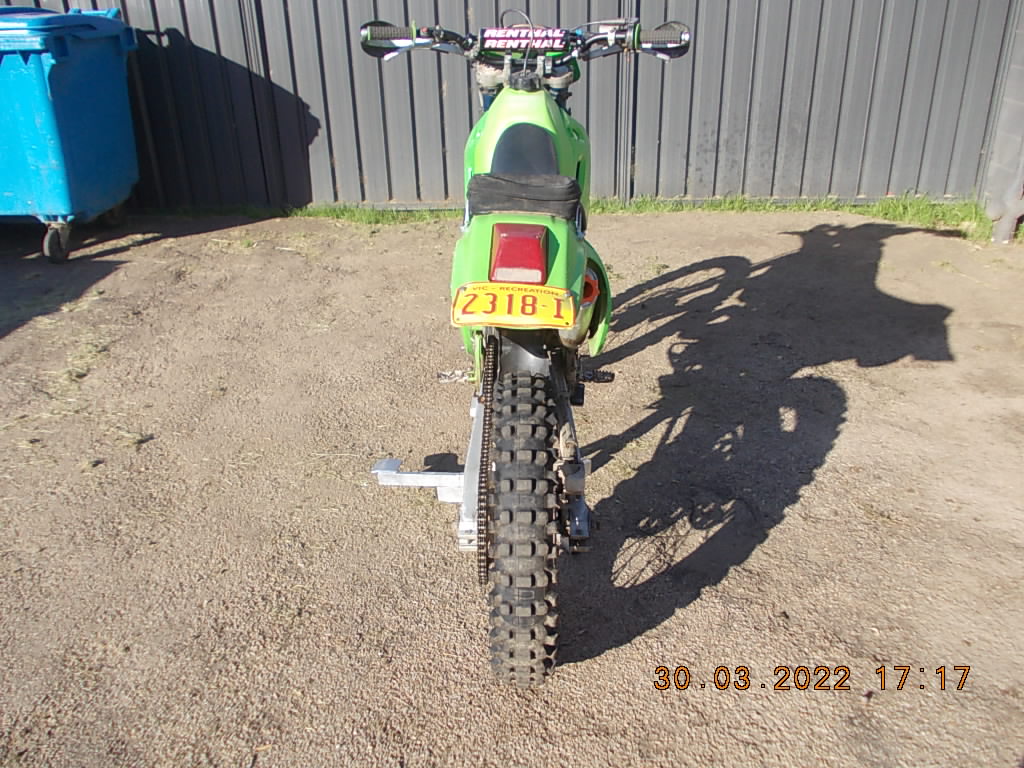 1991 KAWASAKI KDX250D1 TRAIL