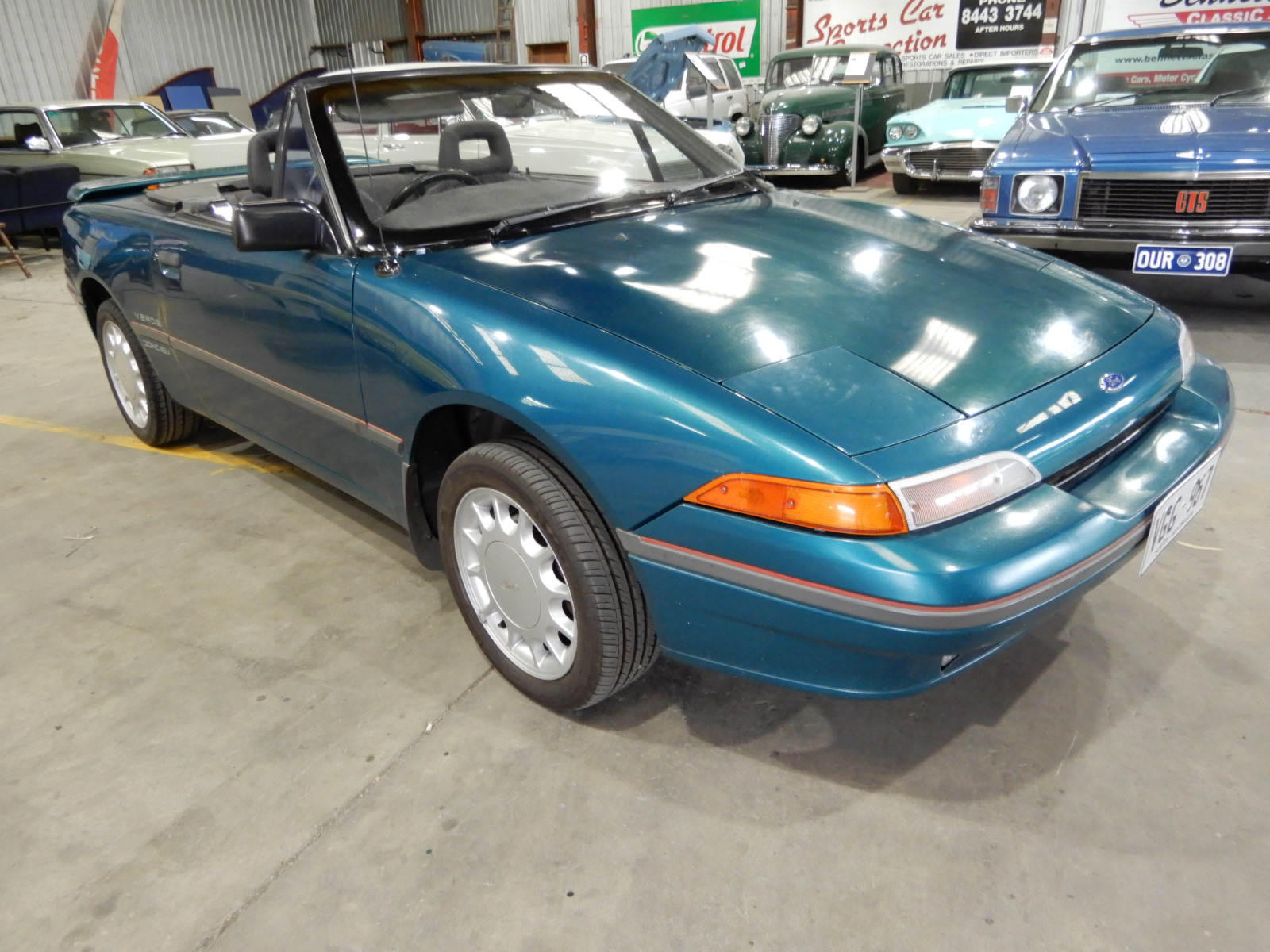 1991 Ford Capri Verde Convertible