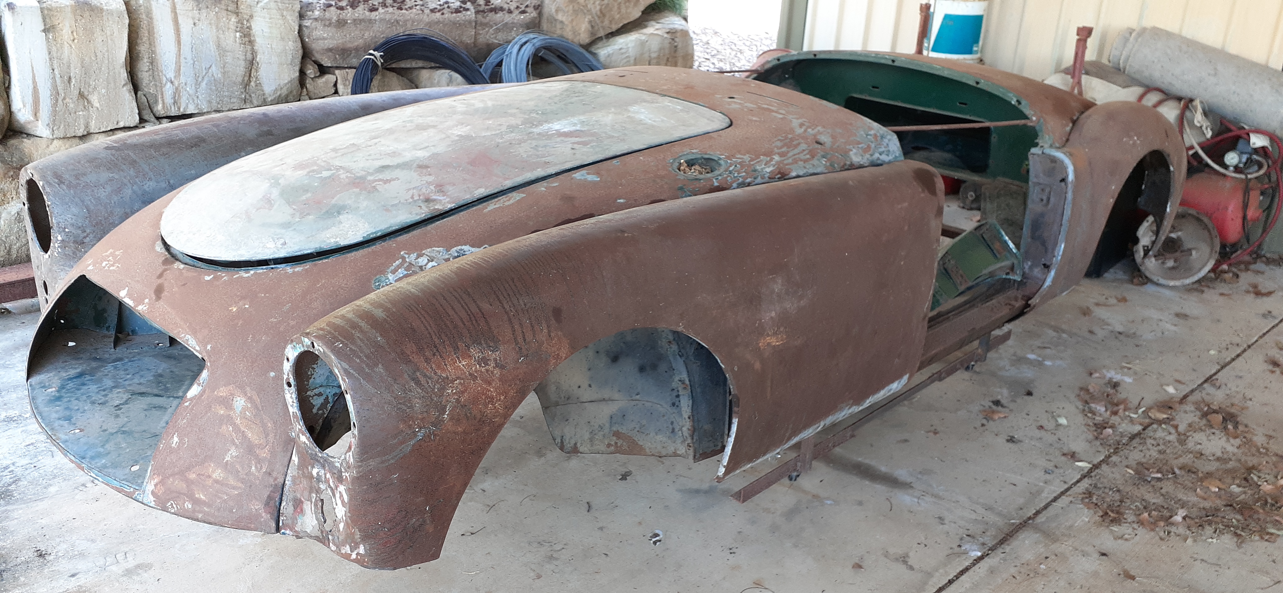 1960 MG MGA 1600 ROADSTER PROJECT