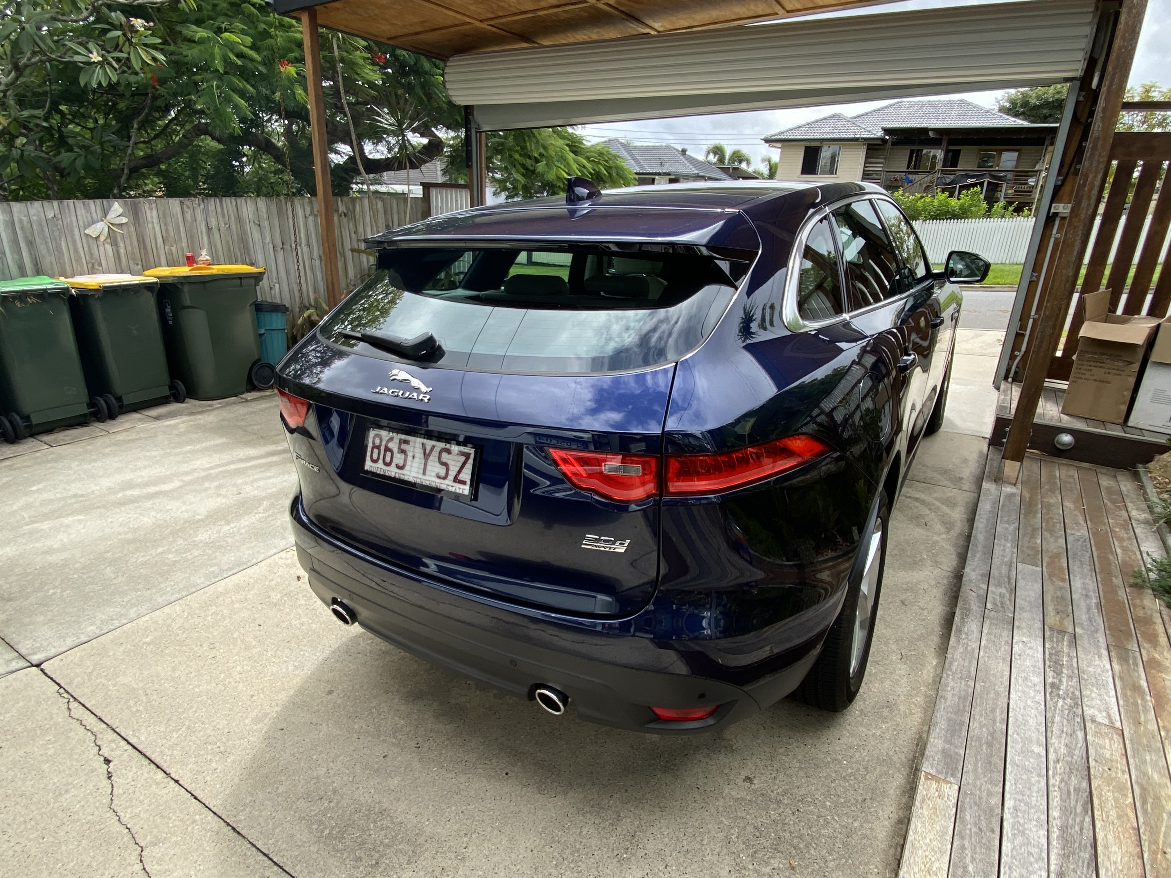 2017 JAGUAR F-PACE MY18 30d Portfolio AWD 8 SP AUTOMATIC 4D WAGON