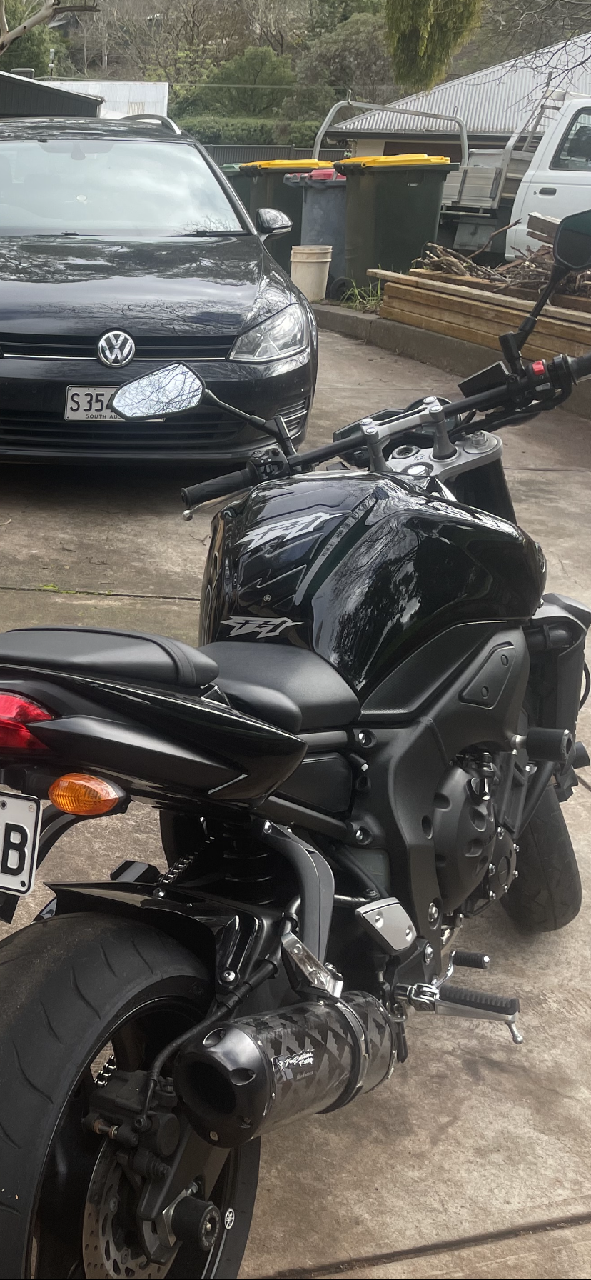 2012 YAMAHA FZ1000 BLACK NAKED Adelaide S.A