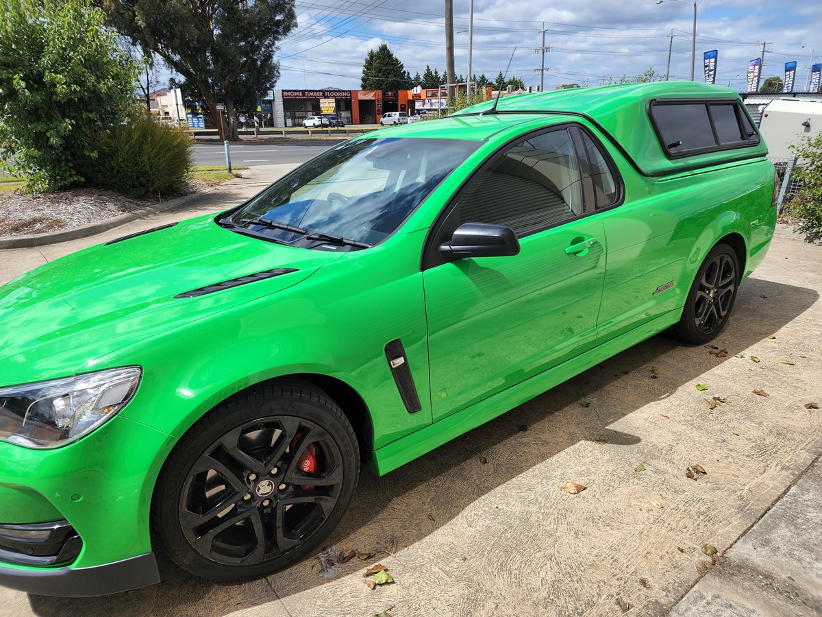 2017 HOLDEN UTE VF II MY17 SS-V REDLINE 6 SP MANUAL UTILITY