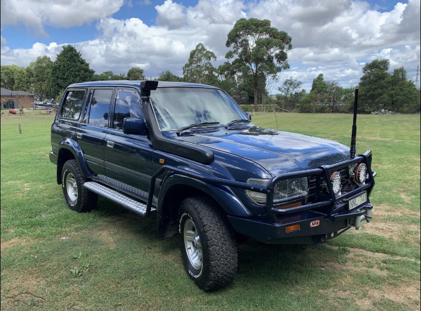 1995 TOYOTA LANDCRUISER GXL 80 SERIES WAGON 