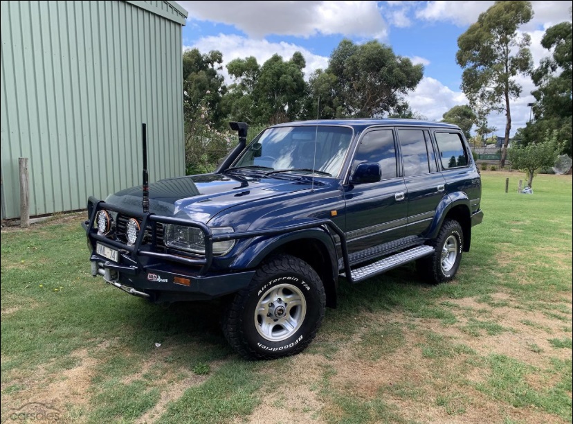 1995 TOYOTA LANDCRUISER GXL 80 SERIES WAGON 