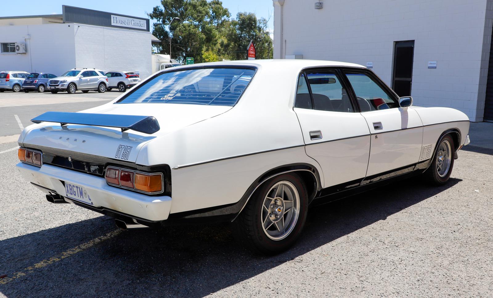 1974 FORD FALCON XB GT 4 SP MANUAL 4D SEDAN