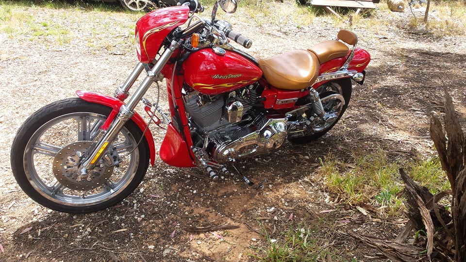 2001 HARLEY-DAVIDSON FXDWG-3 DYNA WIDE GLIDE CVO CRUISER