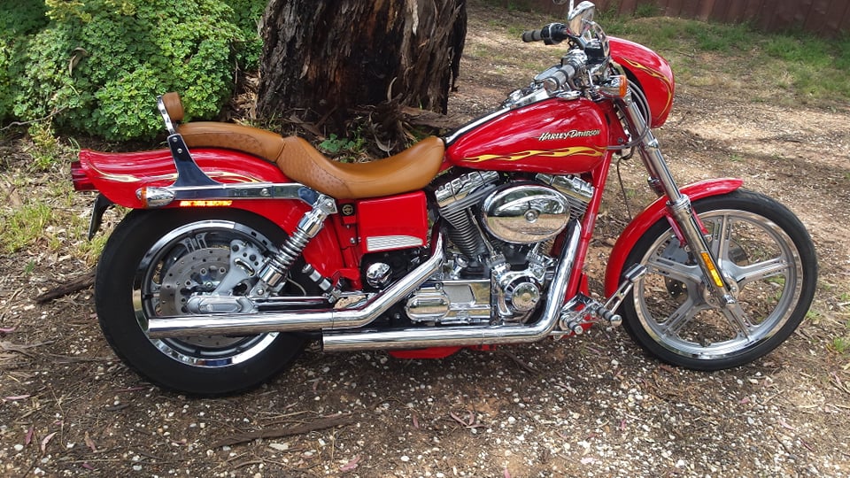 2001 HARLEY-DAVIDSON FXDWG-3 DYNA WIDE GLIDE CVO CRUISER