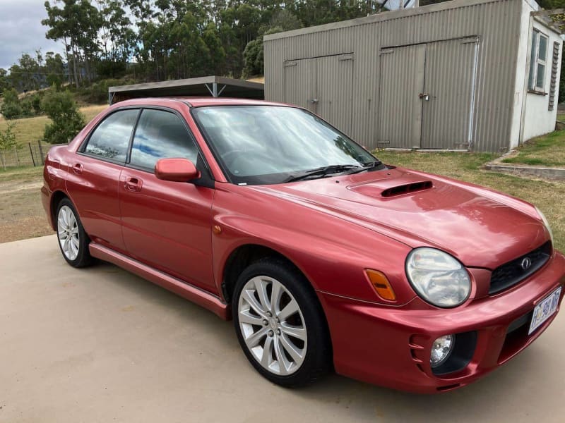 2001 SUBARU IMPREZA WRX BUG EYE SEDAN