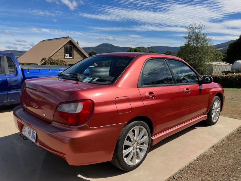 2001 SUBARU IMPREZA WRX BUG EYE SEDAN