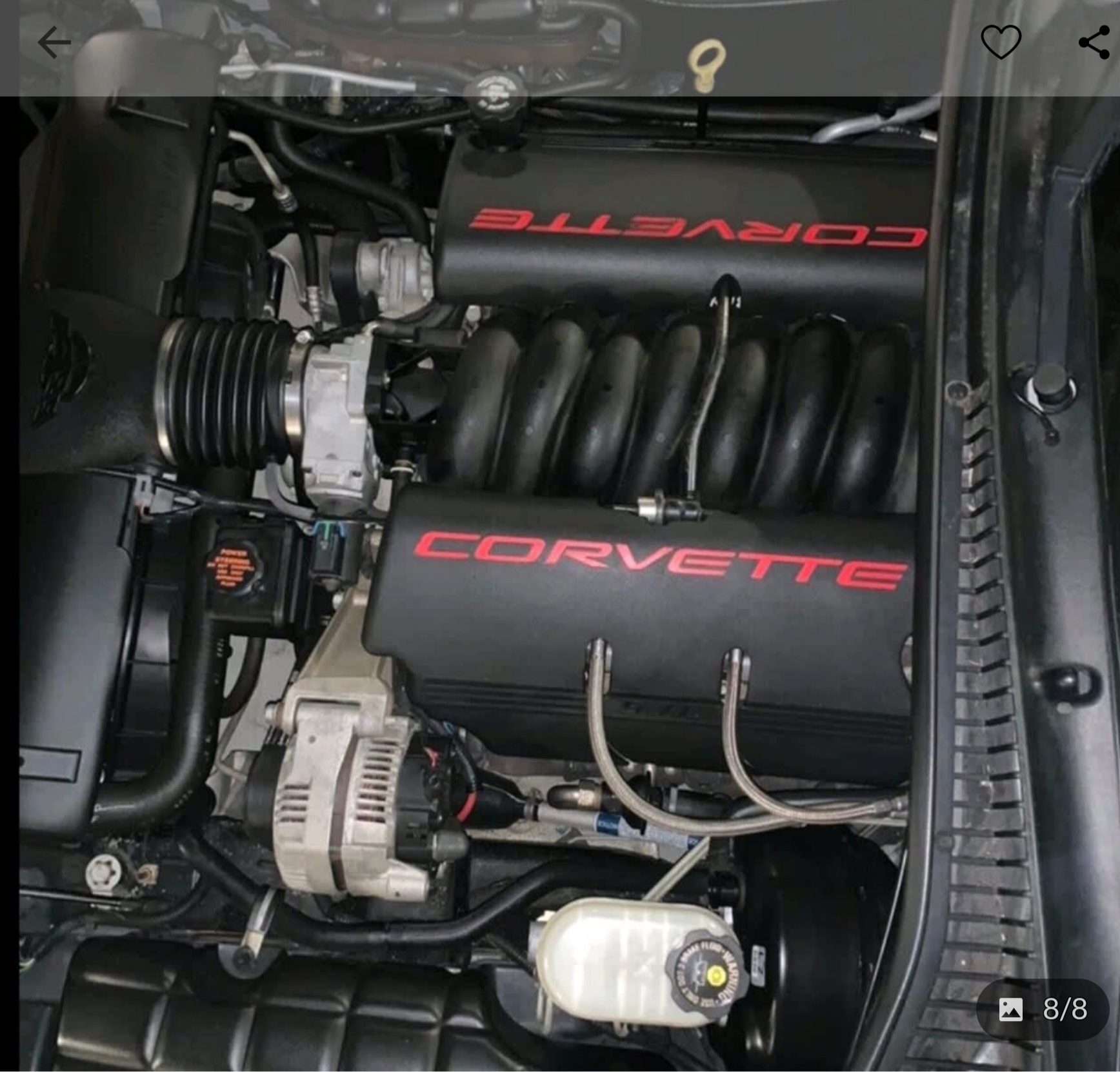 1998 CHEVROLET CORVETTE C5 CONVERTIBLE