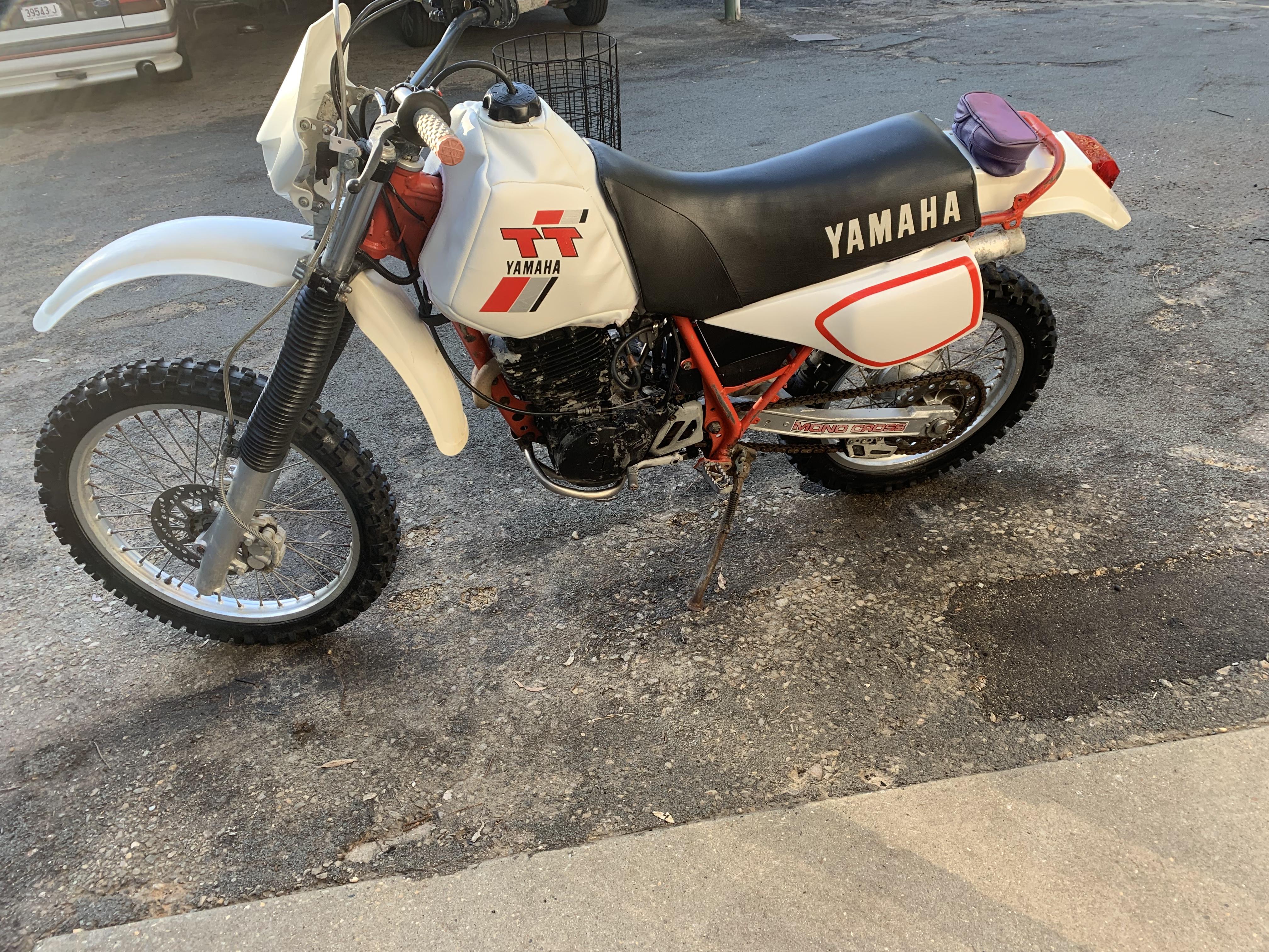 1983 YAMAHA TT600 ENDURO 