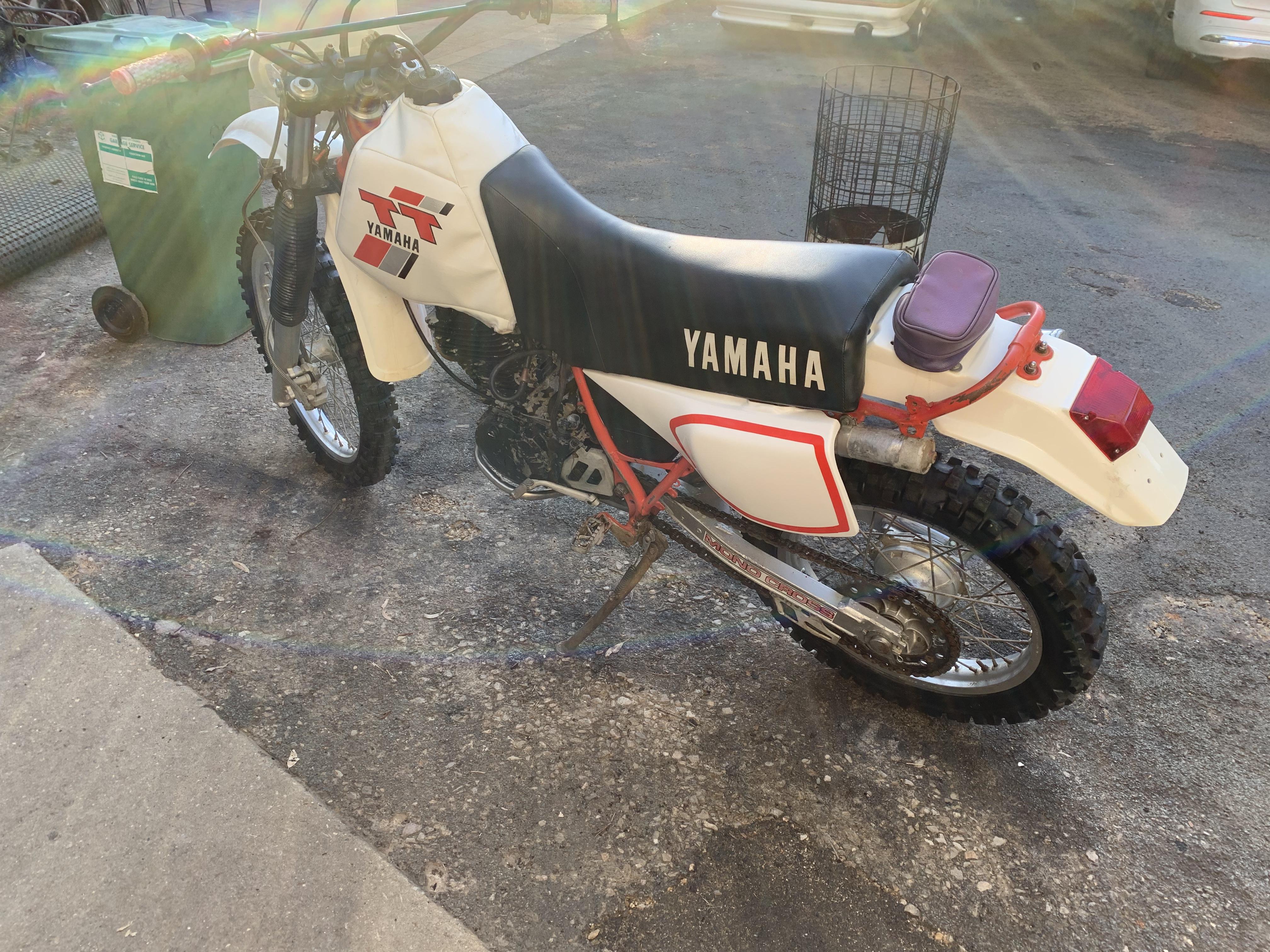1983 YAMAHA TT600 ENDURO 