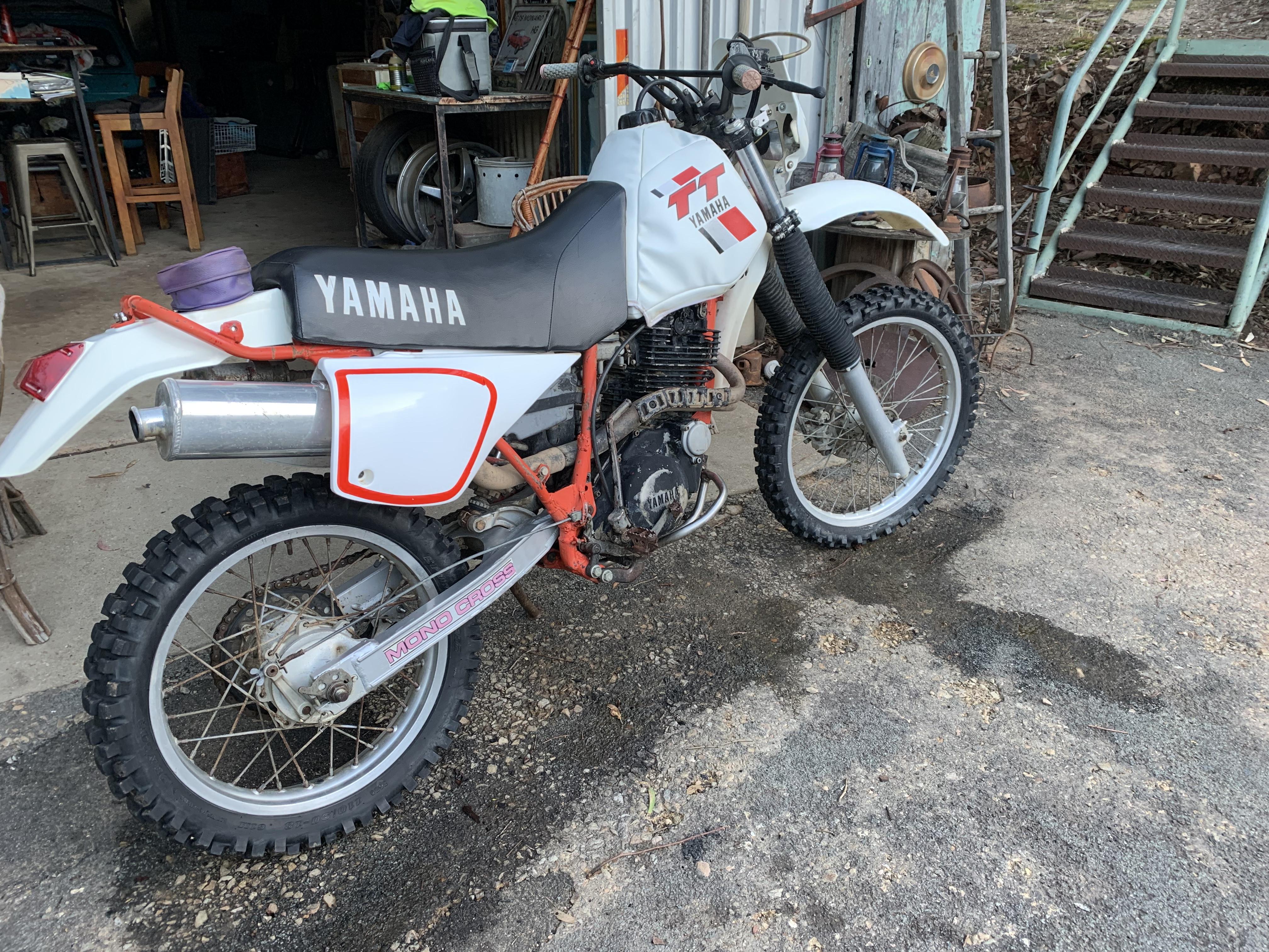 1983 YAMAHA TT600 ENDURO