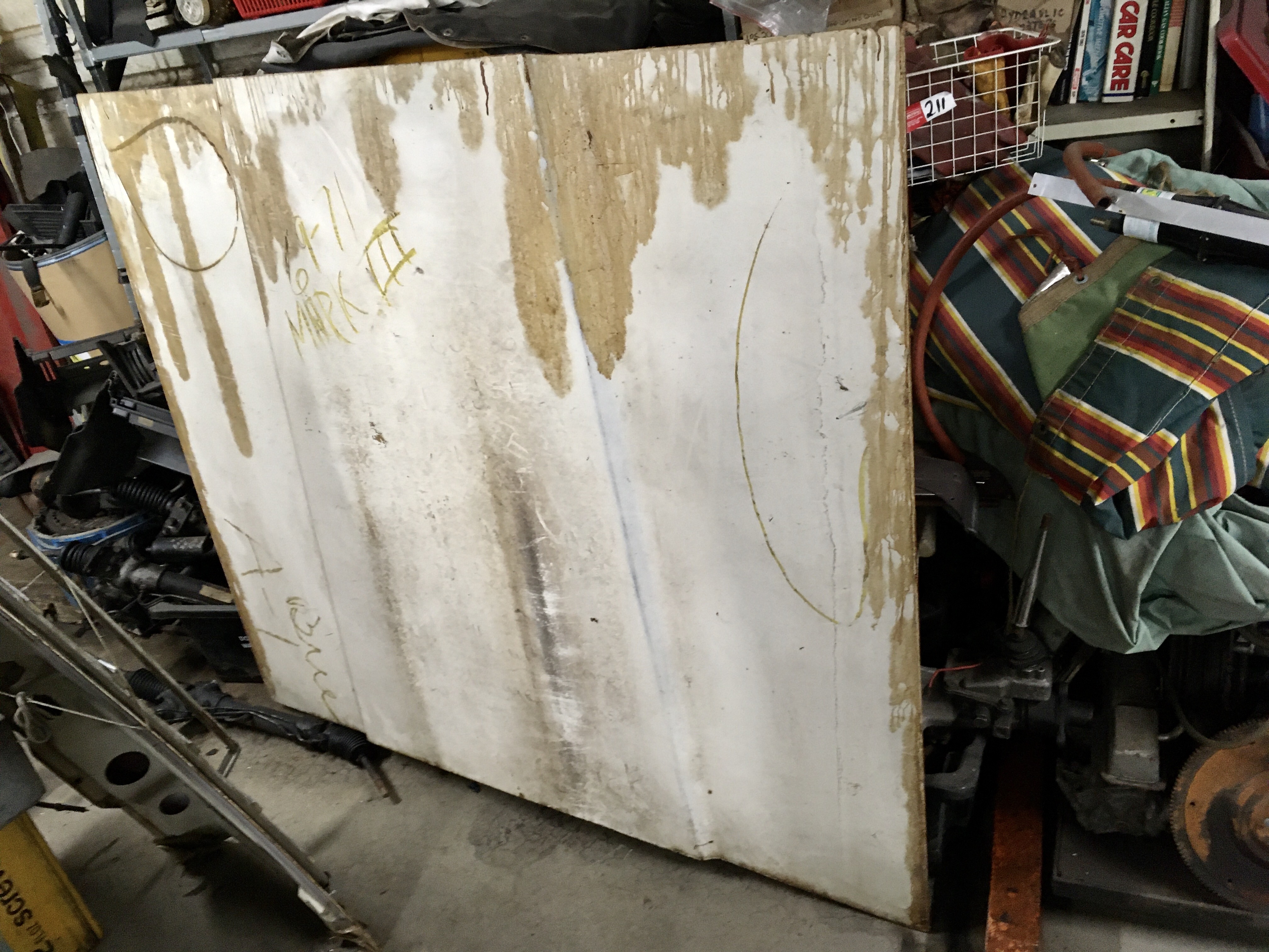LINCOLN CONTINENTAL MARK III 1969-71 HOOD (BONNET)
