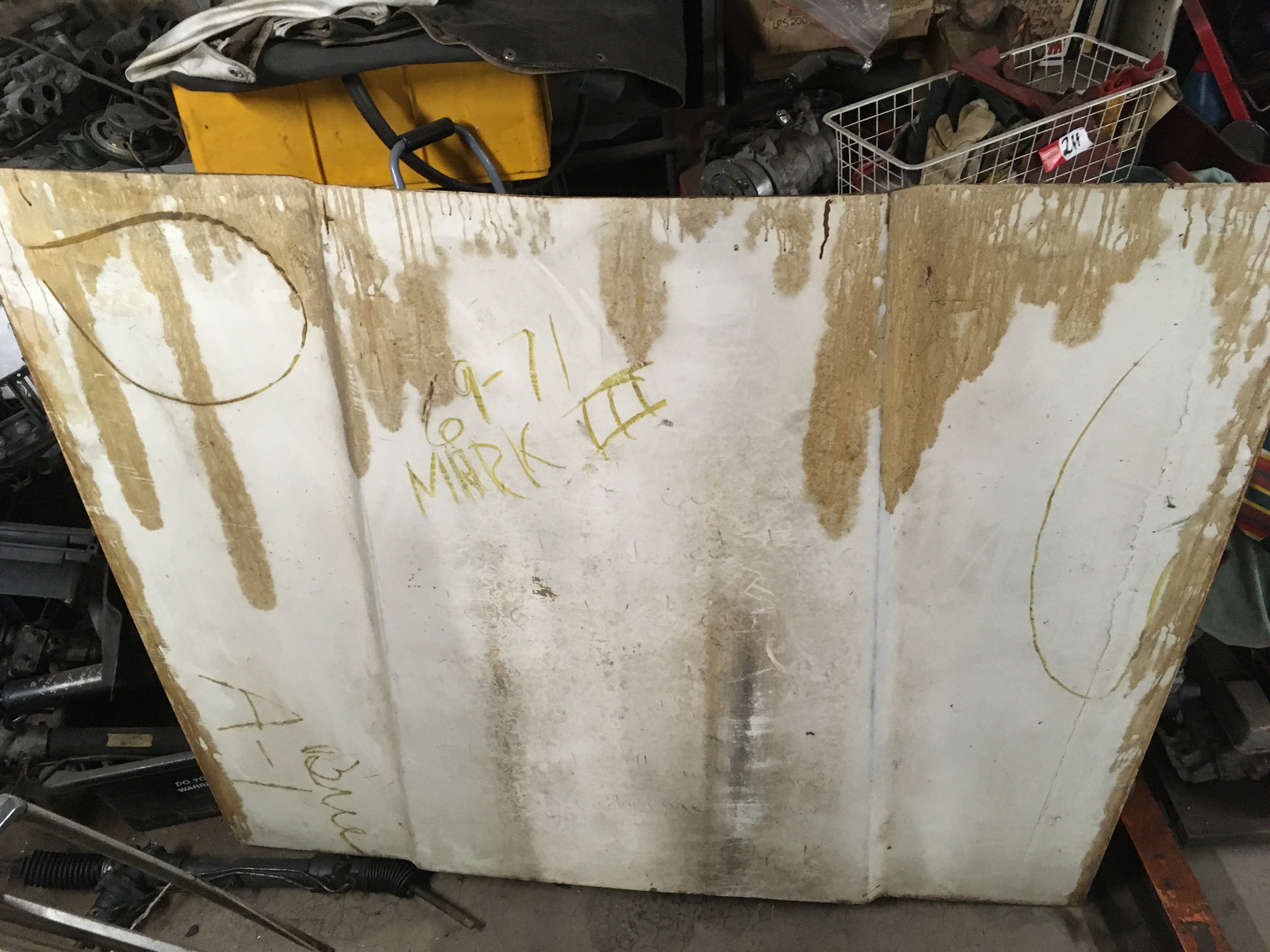 LINCOLN CONTINENTAL MARK III 1969-71 HOOD (BONNET)