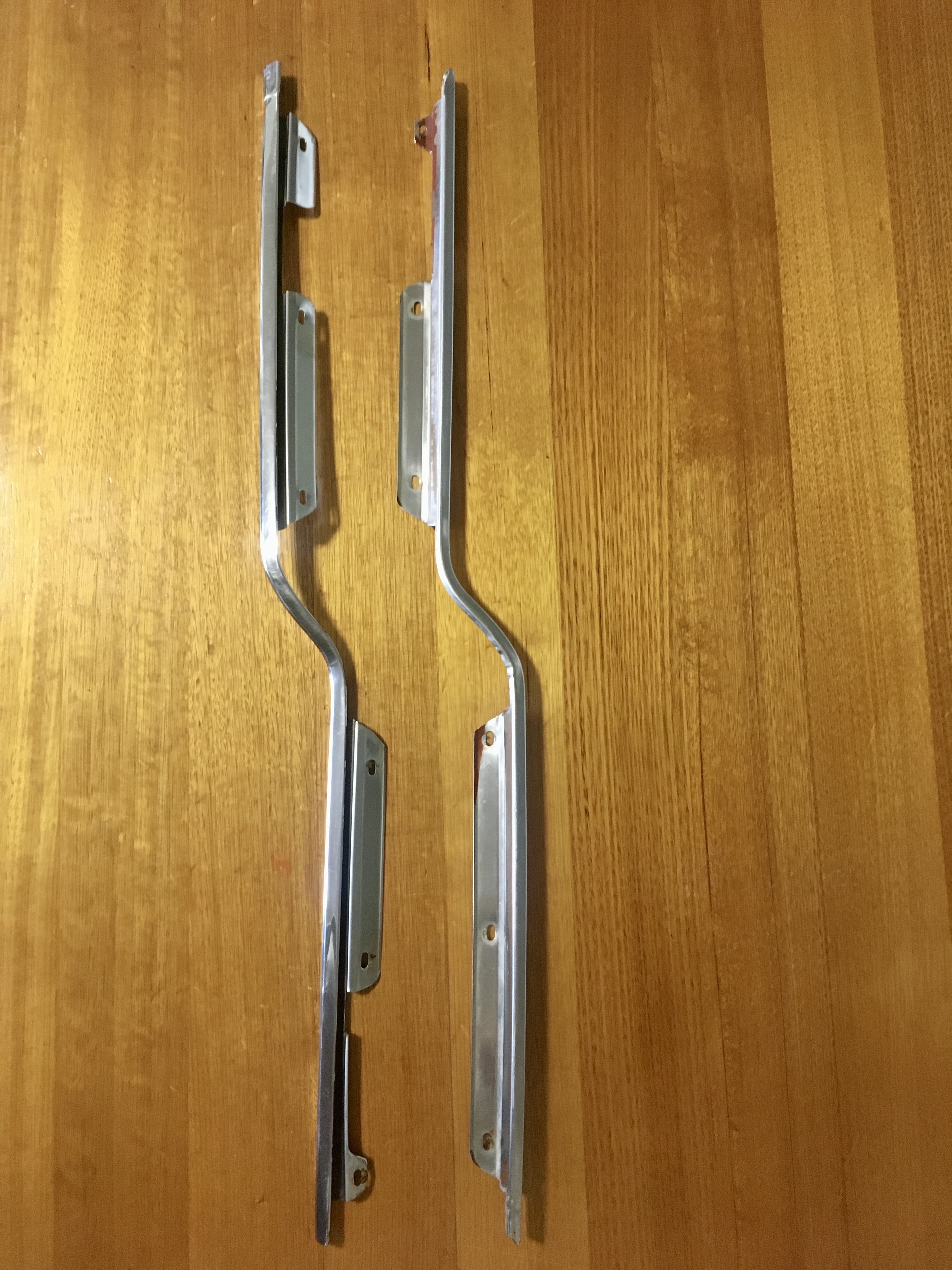 LINCOLN CONTINENTAL MARK III TRUNK LID STAINLESS MOULDING TRIM