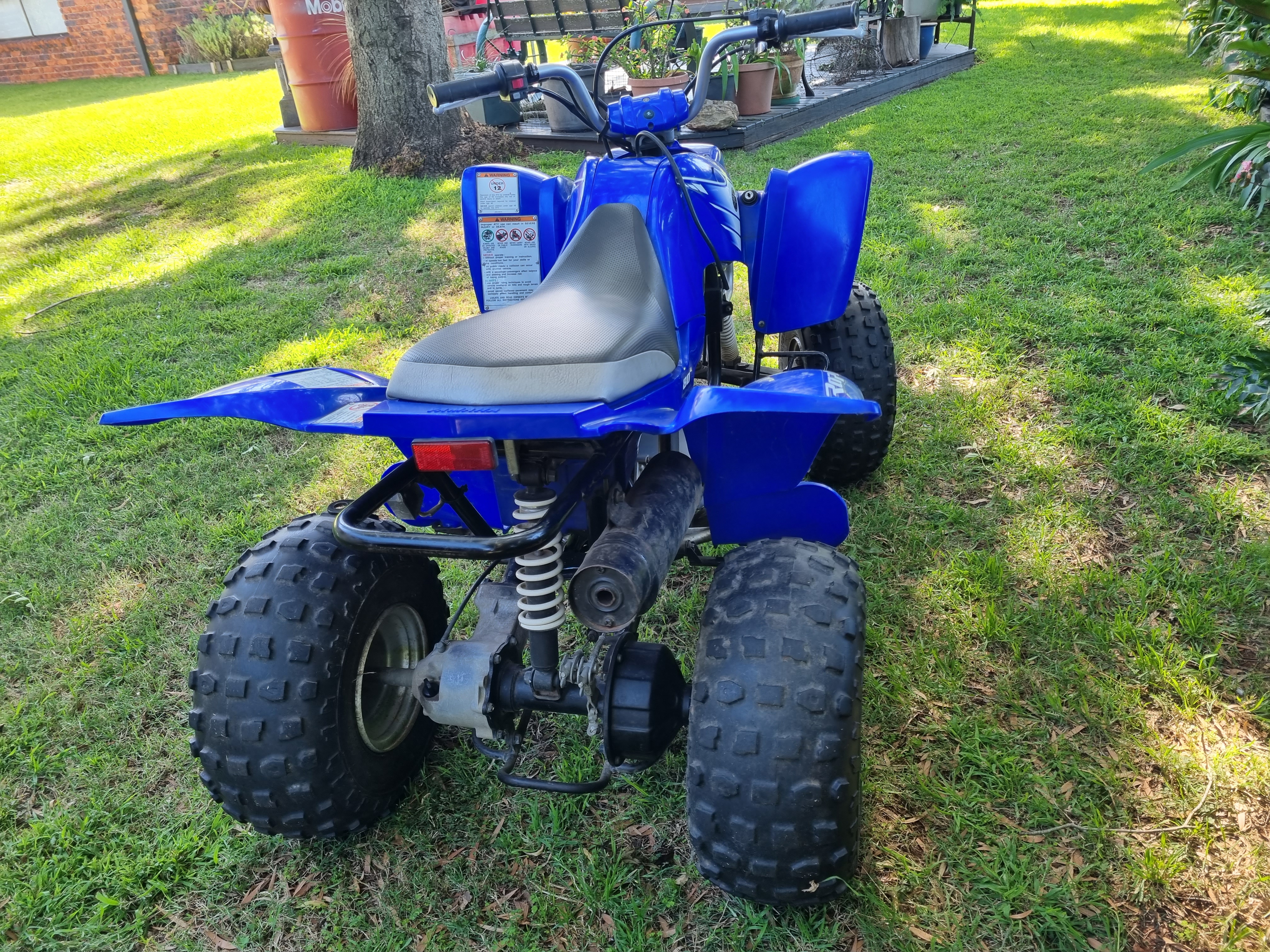 2007 YAMAHA YFM80 RAPTOR YFM80R (4x2) ATV