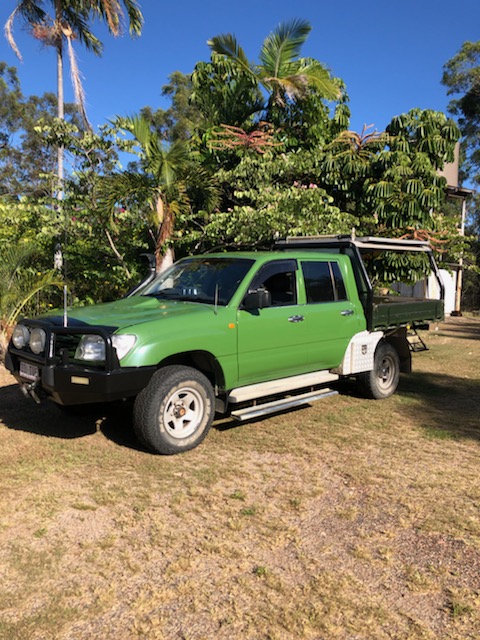 2003 TOYOTA LANDCRUISER HDJ100R GXL (4x4) DUAL CAB UTE