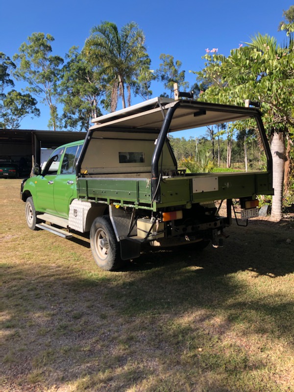 2003 TOYOTA LANDCRUISER HDJ100R GXL (4x4) DUAL CAB UTE
