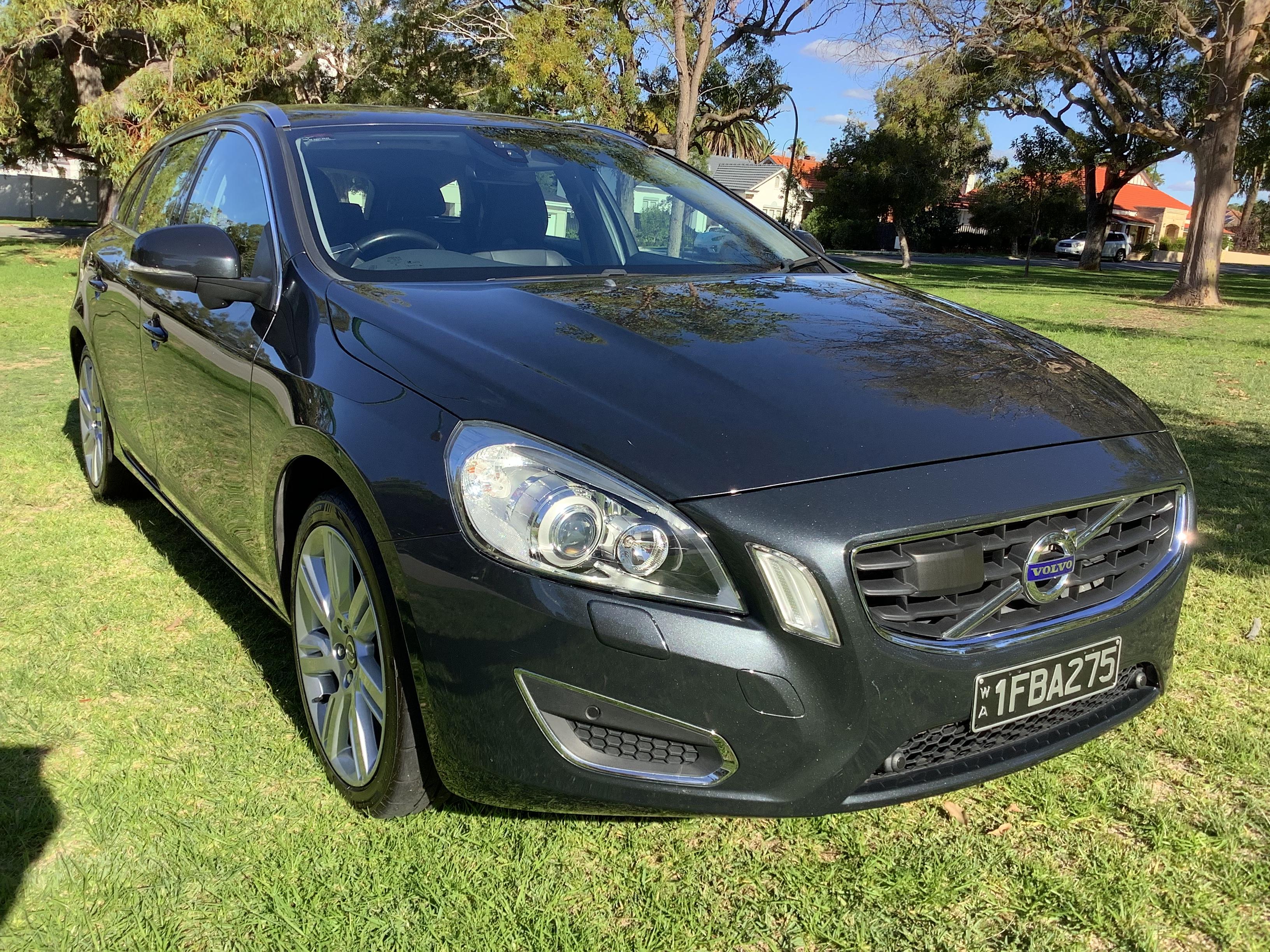 2012 VOLVO V60 F MY12 T6 TEKNIK 6 SP AUTOMATIC 4D WAGON