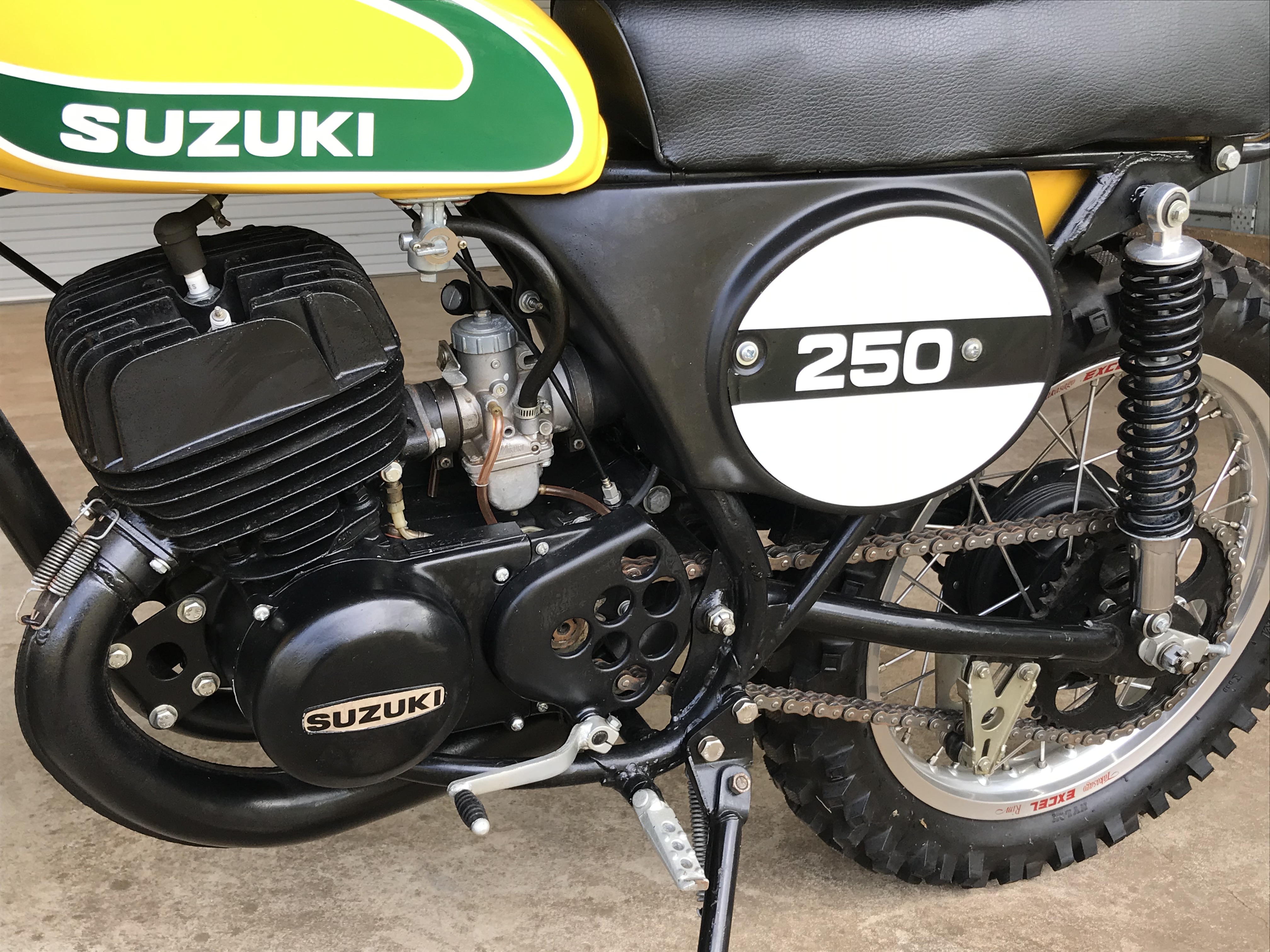 1974 SUZUKI TM250 250 MOTOCROSS 