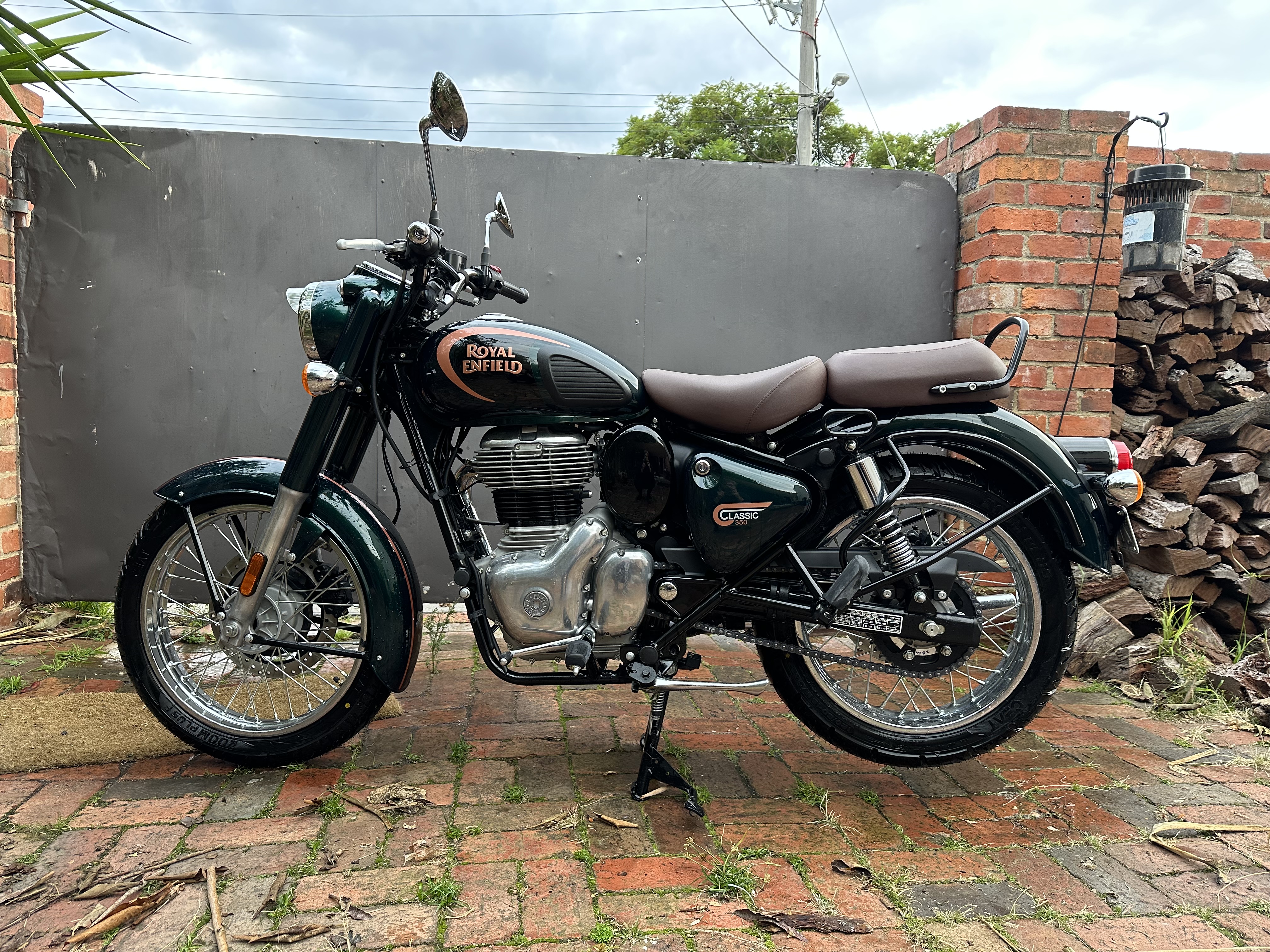 2022 ROYAL ENFIELD CLASSIC 350 HALCYON GREEN ROAD