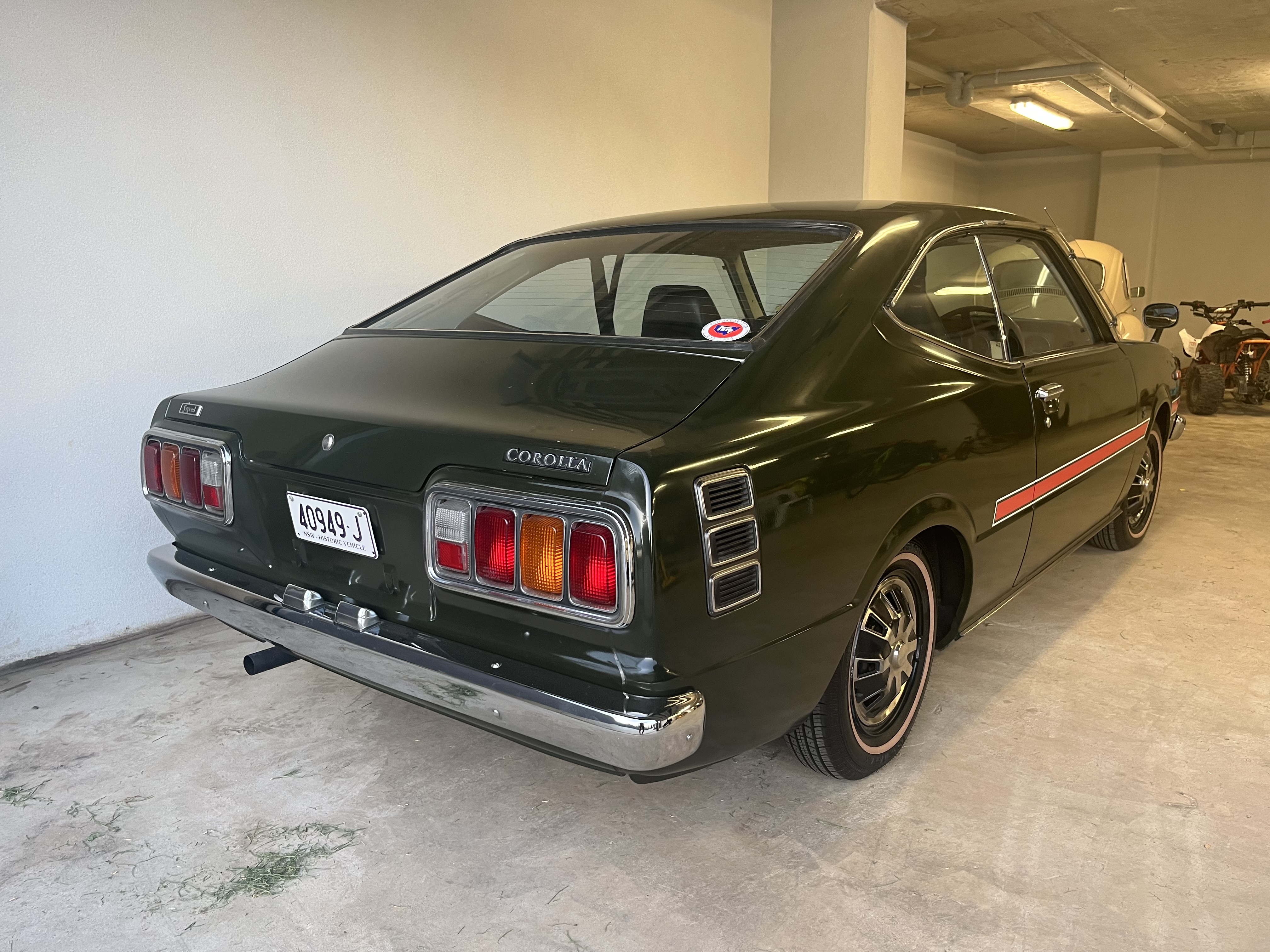 1975 TOYOTA COROLLA SL HARDTOP 